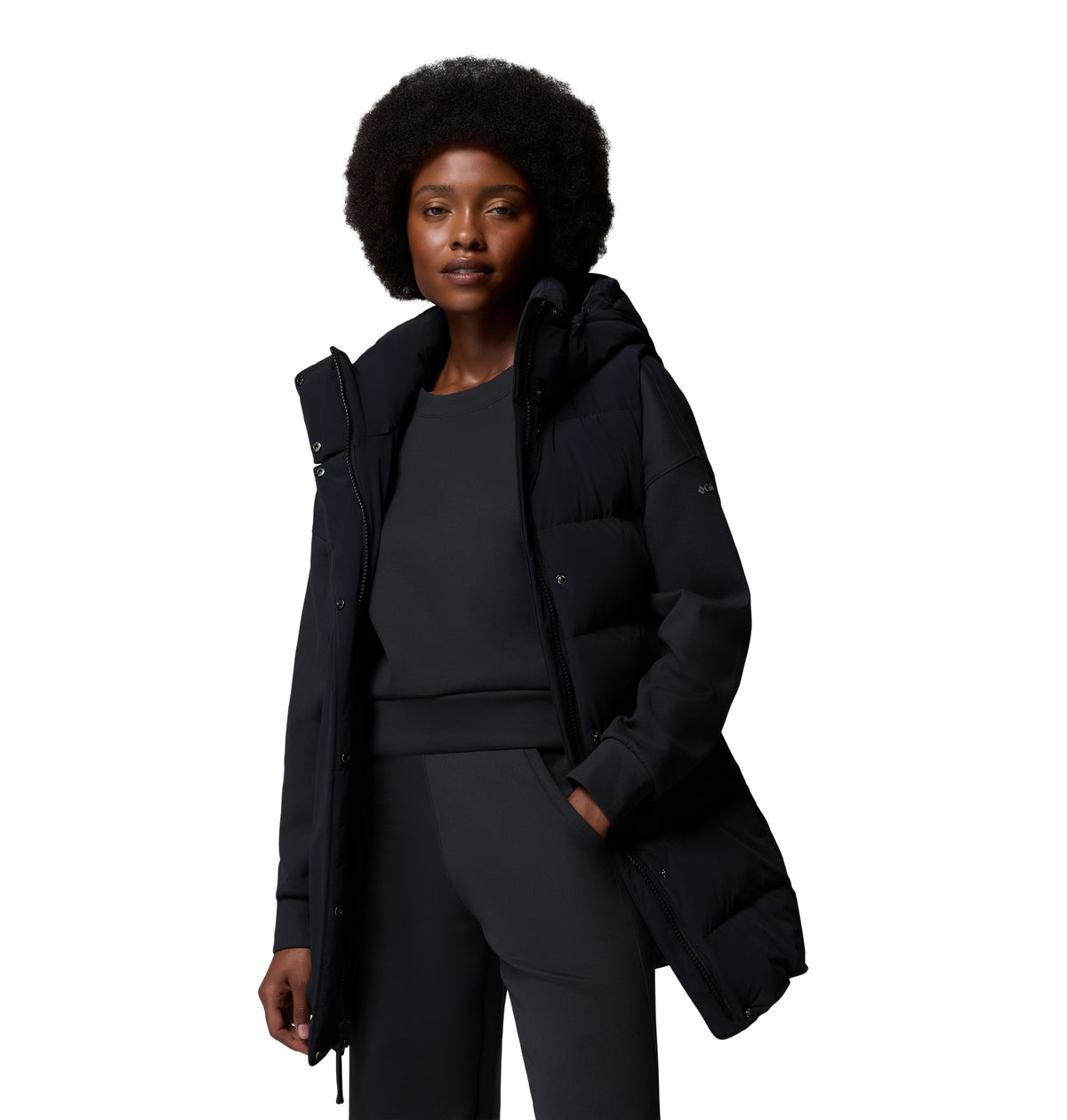 Chaleco Térmico para Mujer Columbia Amaze Puff Mid Hooded Vest