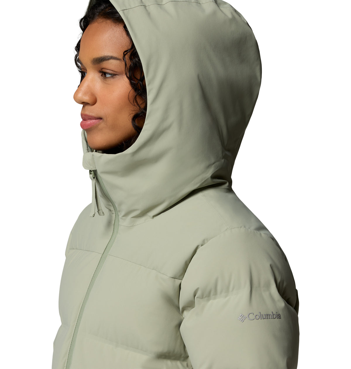 Chamarra para Mujer Columbia Amaze Puff Heat Seal Mid Hooded Jacket