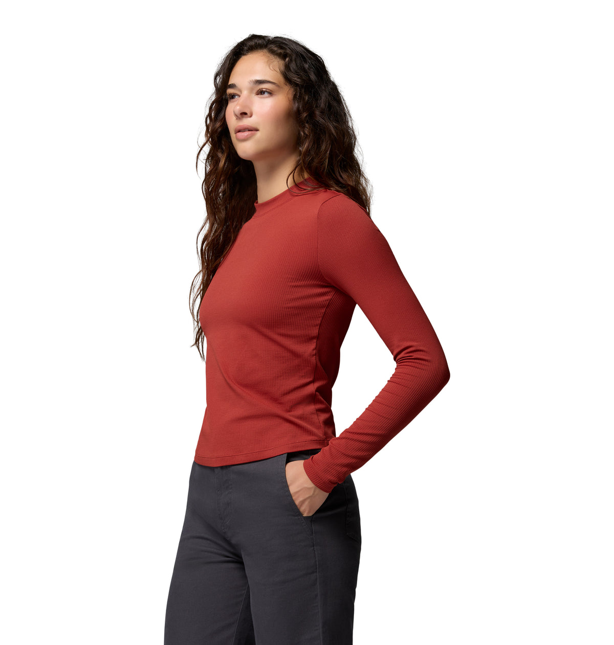 Playera para Mujer Columbia Pinetown Canyon Long Sleeve Mockneck