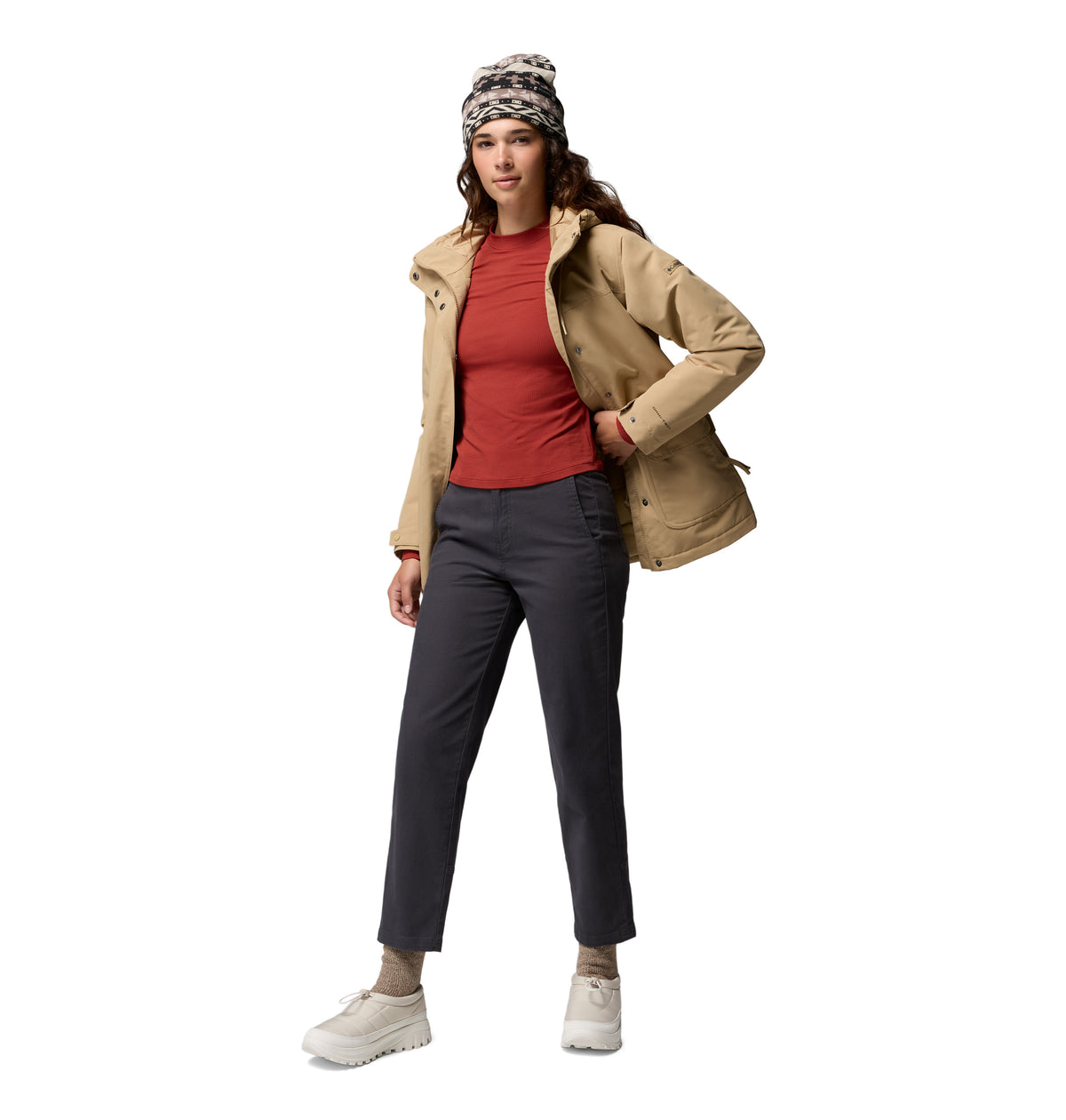 Playera para Mujer Columbia Pinetown Canyon Long Sleeve Mockneck