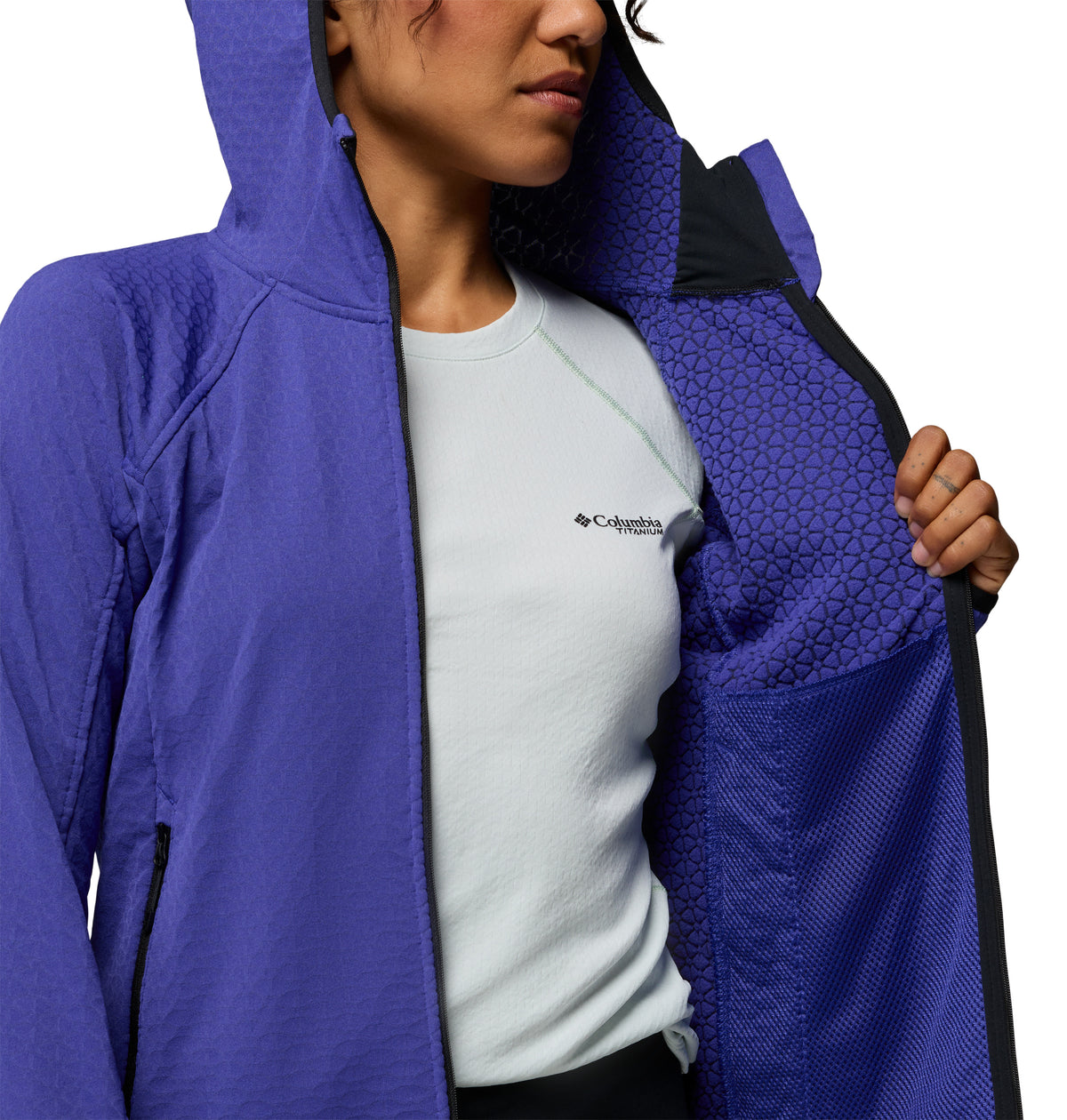 Chamarra Térmica para Mujer Columbia Arctic Crest II Hooded Full Zip