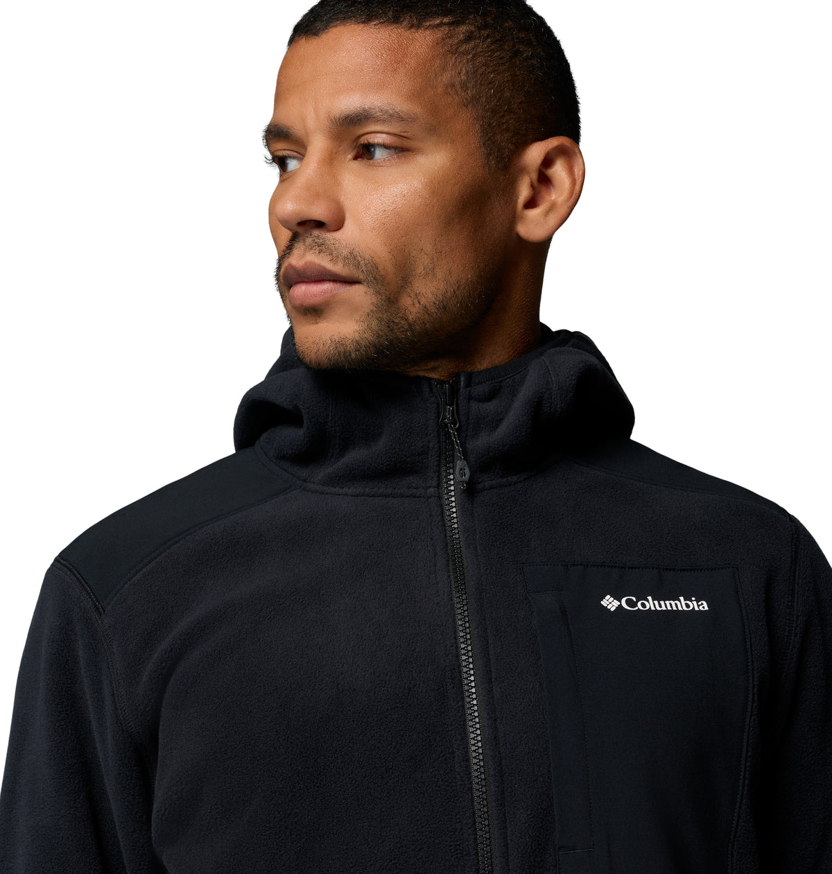 Chamarra de Fleece para Hombre Columbia Pacific Arch 200 Hooded FZ Fleece