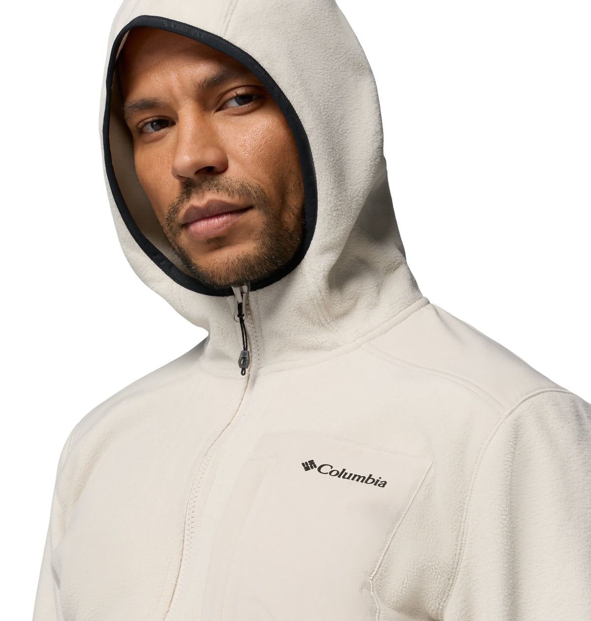 Chamarra de Fleece para Hombre Columbia Pacific Arch 200 Hooded FZ Fleece