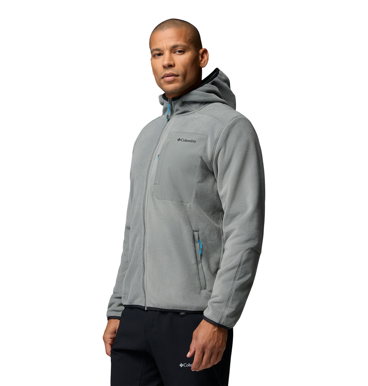 Chamarra de Fleece para Hombre Columbia Pacific Arch 200 Hooded FZ Fleece