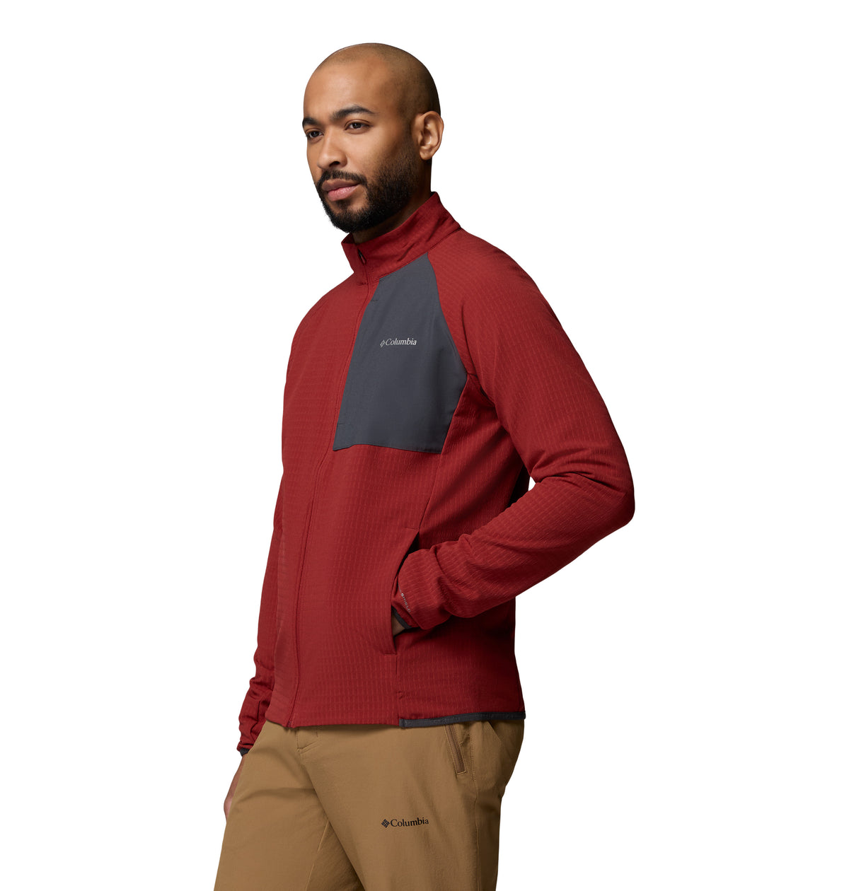 Chamarra de Trail Running para Hombre Columbia Superior Summit Grid Full Zip M