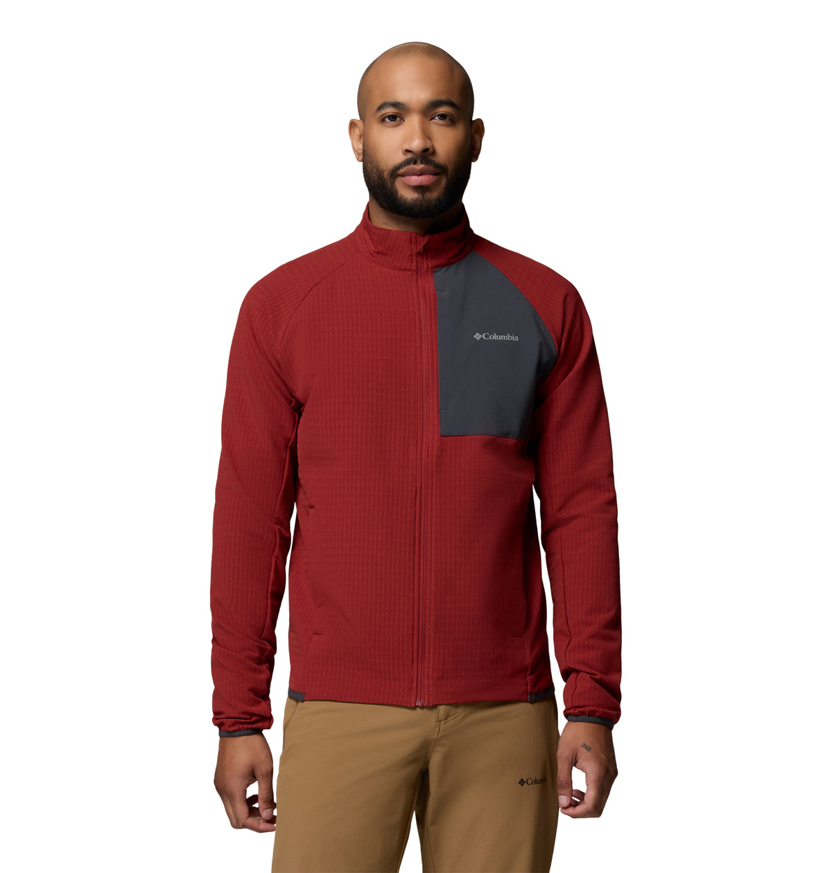 Chamarra de Trail Running para Hombre Columbia Superior Summit Grid Full Zip M