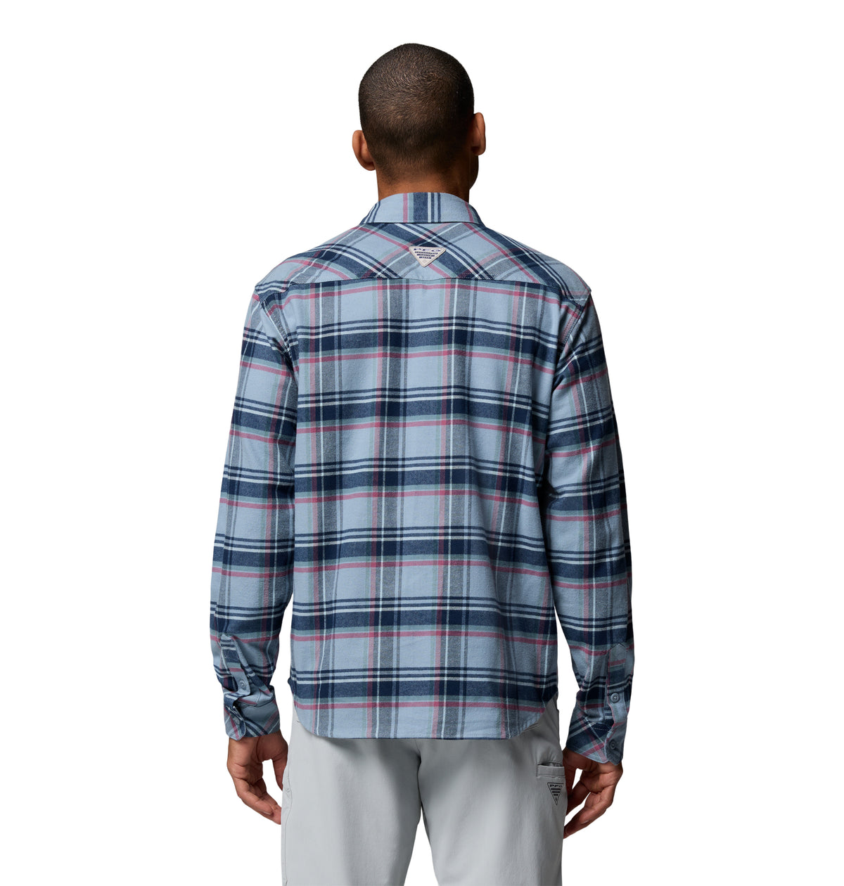 Camisa de Pesca de Franela PFG para Hombre Columbia PFG Topwater Tech Flannel