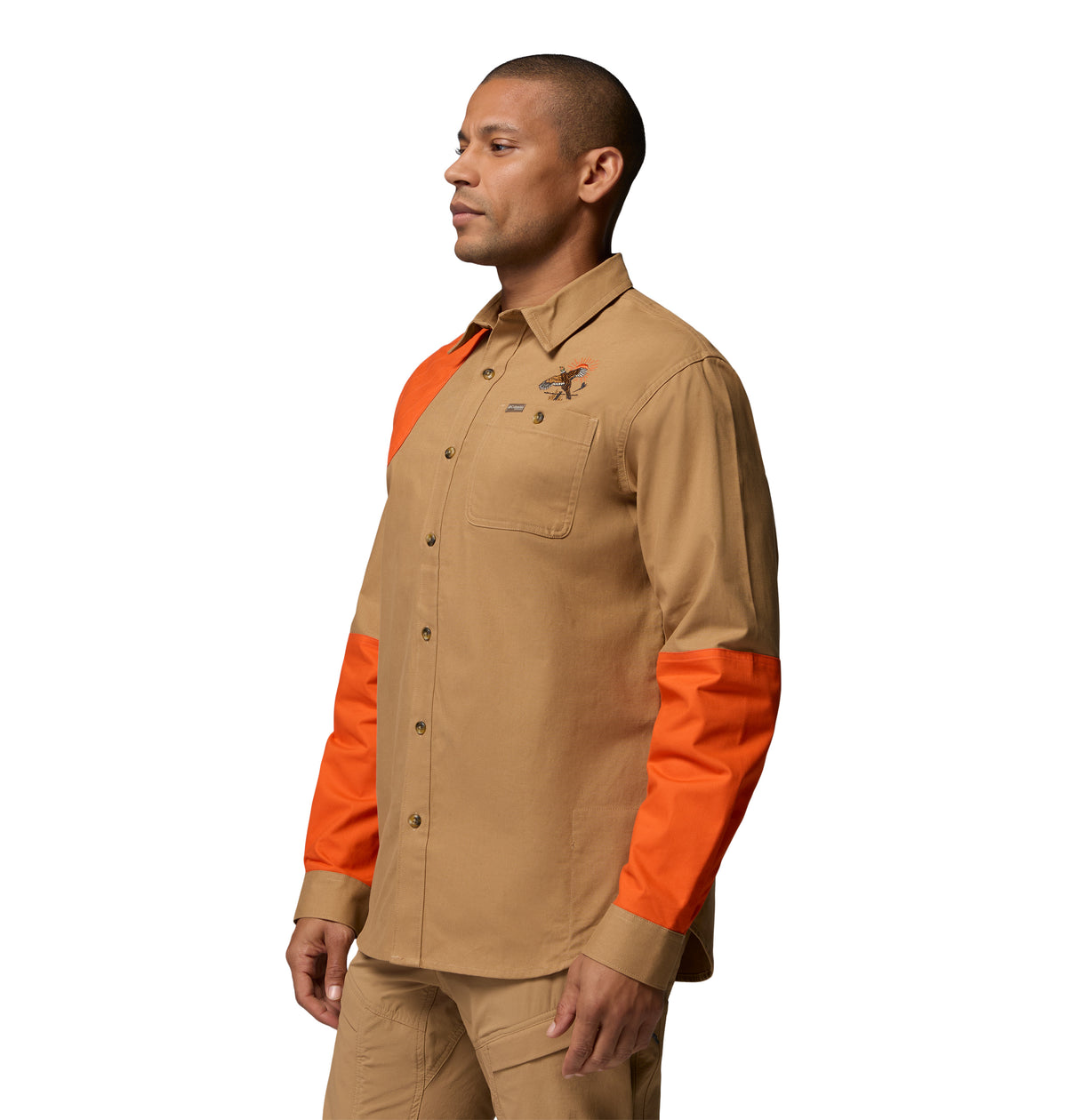 Camisa Oversize de Cacería para Hombre Columbia Sharptail Field Shirt