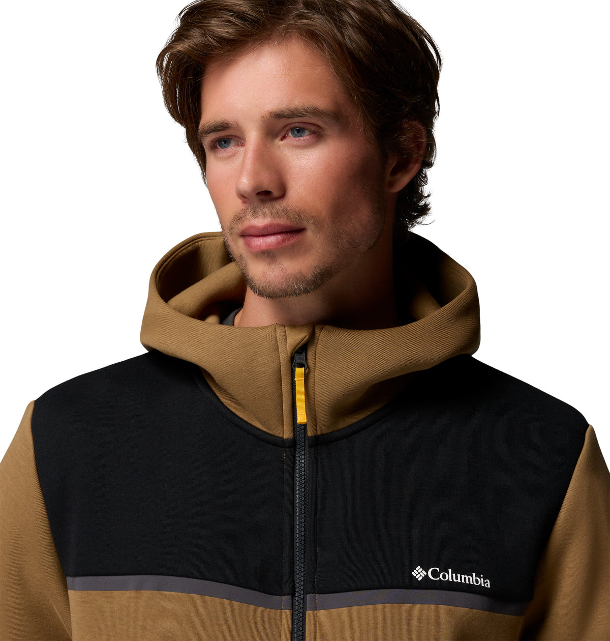 Chamarra de Fleece para Hombre Columbia Agate Rock Hoodie