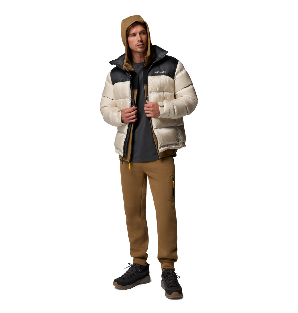 Chamarra de Fleece para Hombre Columbia Agate Rock Hoodie