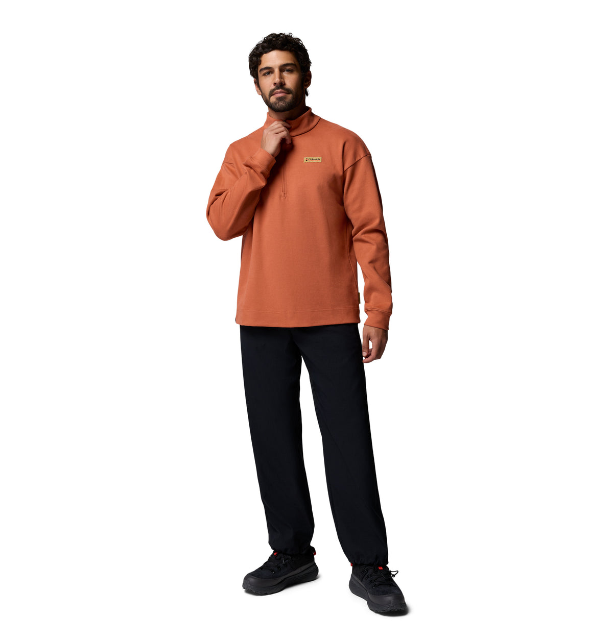 Sudadera para Hombre Columbia Sauvie Sky Knit 1/4 Zip