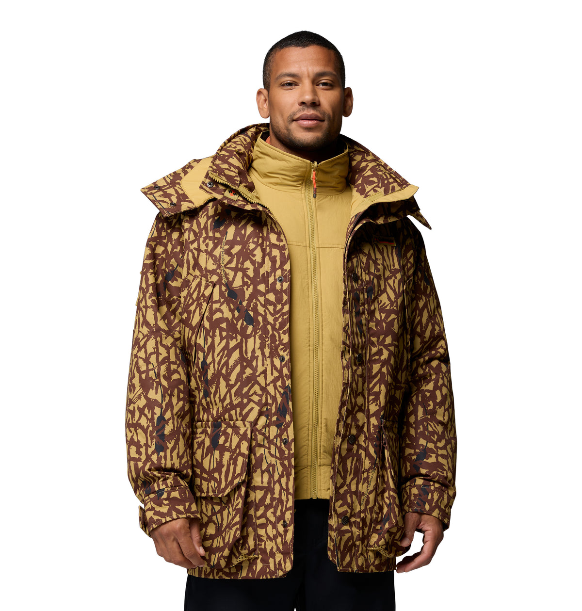 Chamarra Parka Impermeable para Hombre Columbia Sauvie Sky Quad Parka IC Jacket