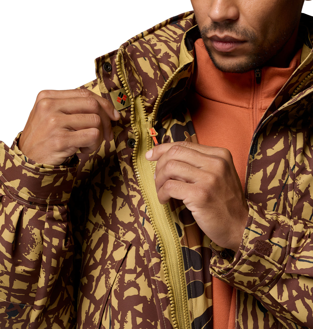 Chamarra Parka Impermeable para Hombre Columbia Sauvie Sky Quad Parka IC Jacket