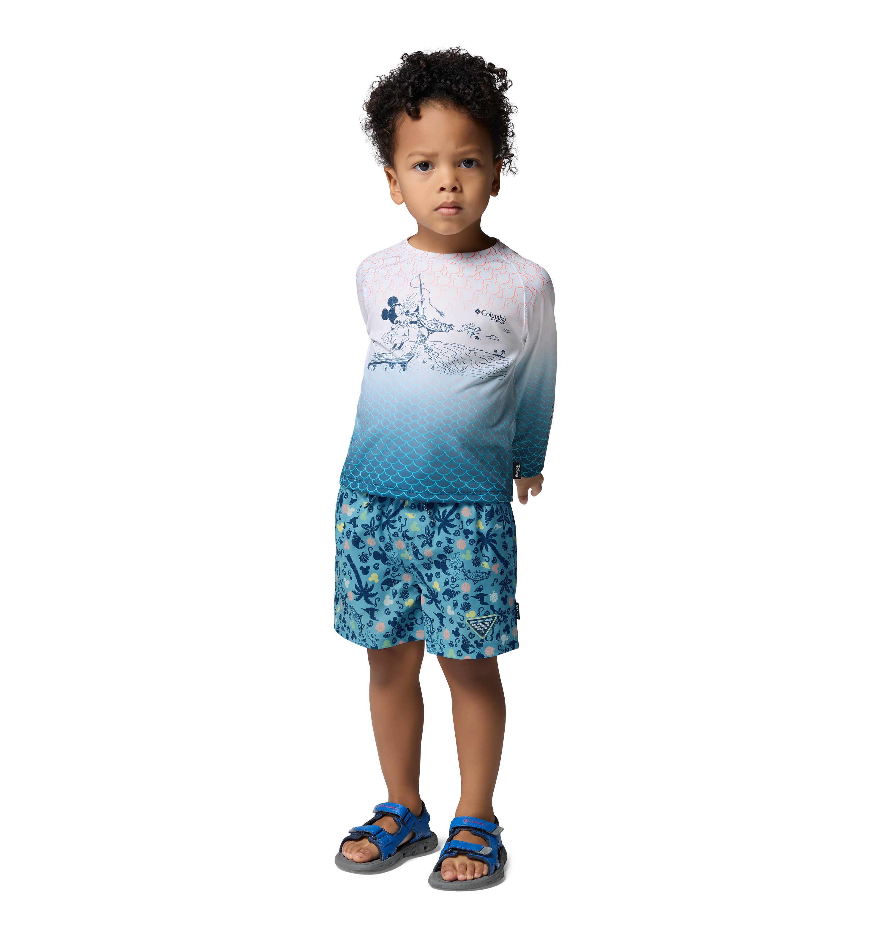 Short para Niños Pequeños Columbia Y PFG Disney Rambler Short - Tot