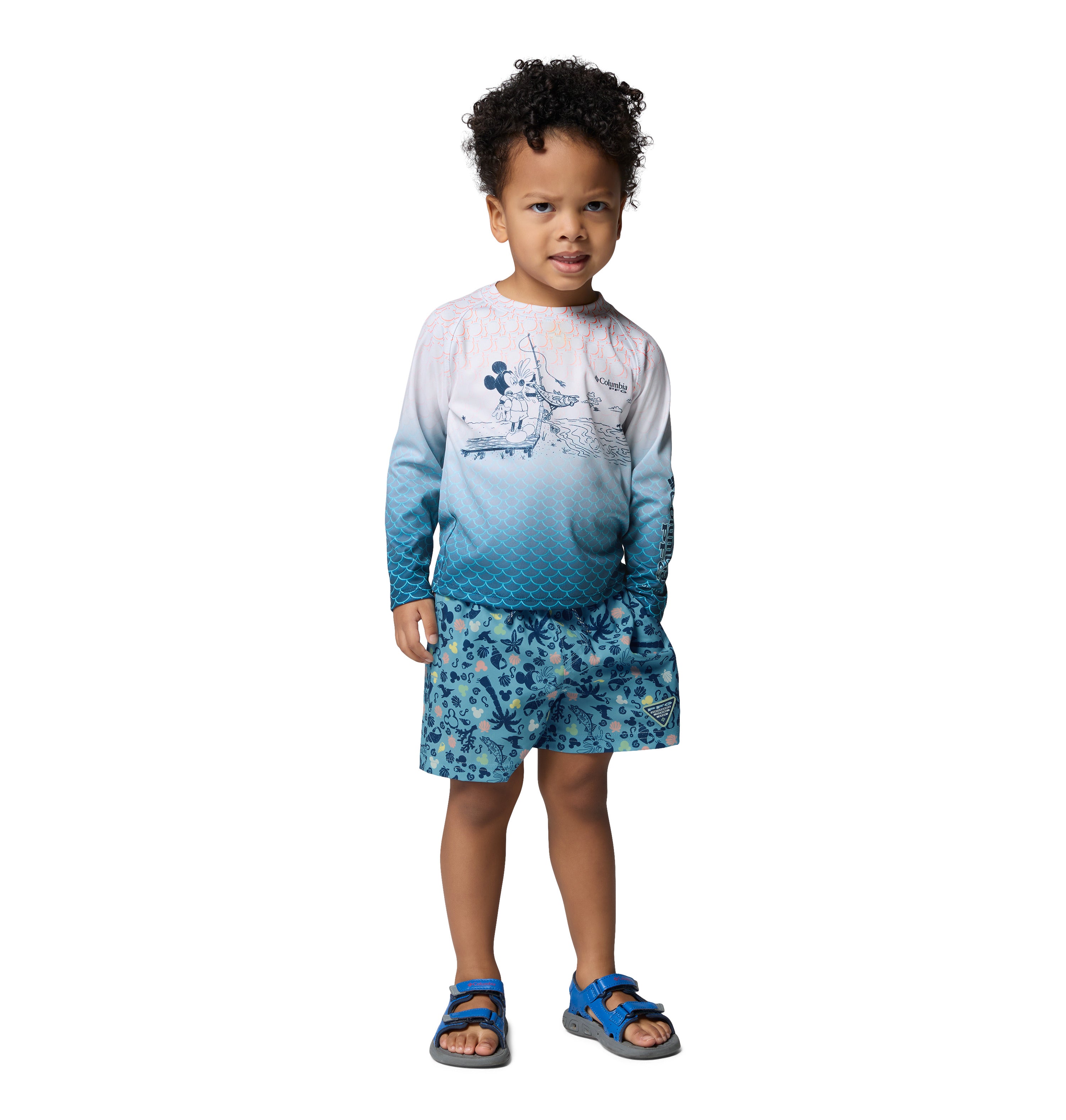 Short para Niños Pequeños Columbia Y PFG Disney Rambler Short - Tot