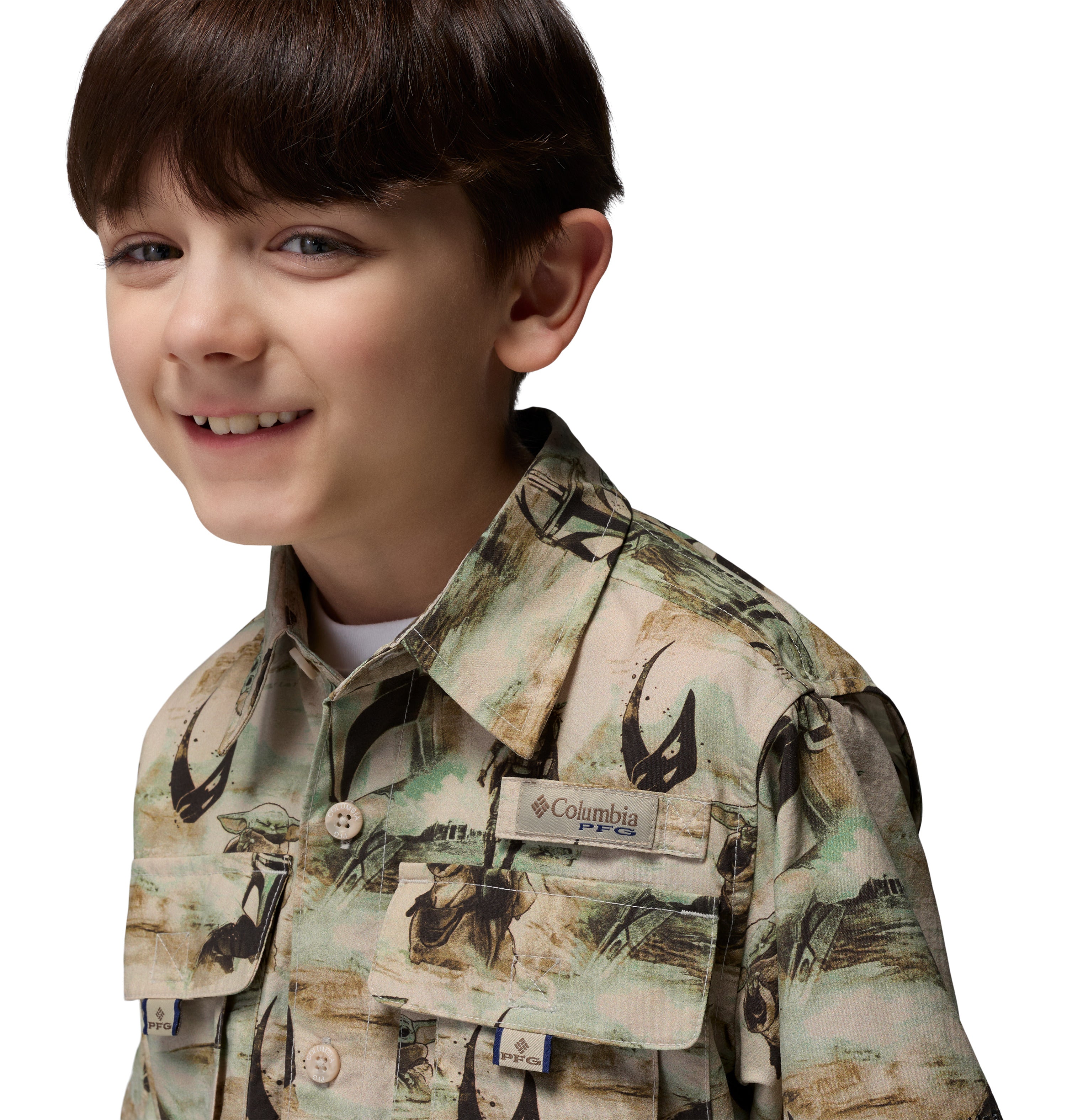 Camisa para Niños Columbia Star Wars Y The Mandalorian & Grogu Bahama