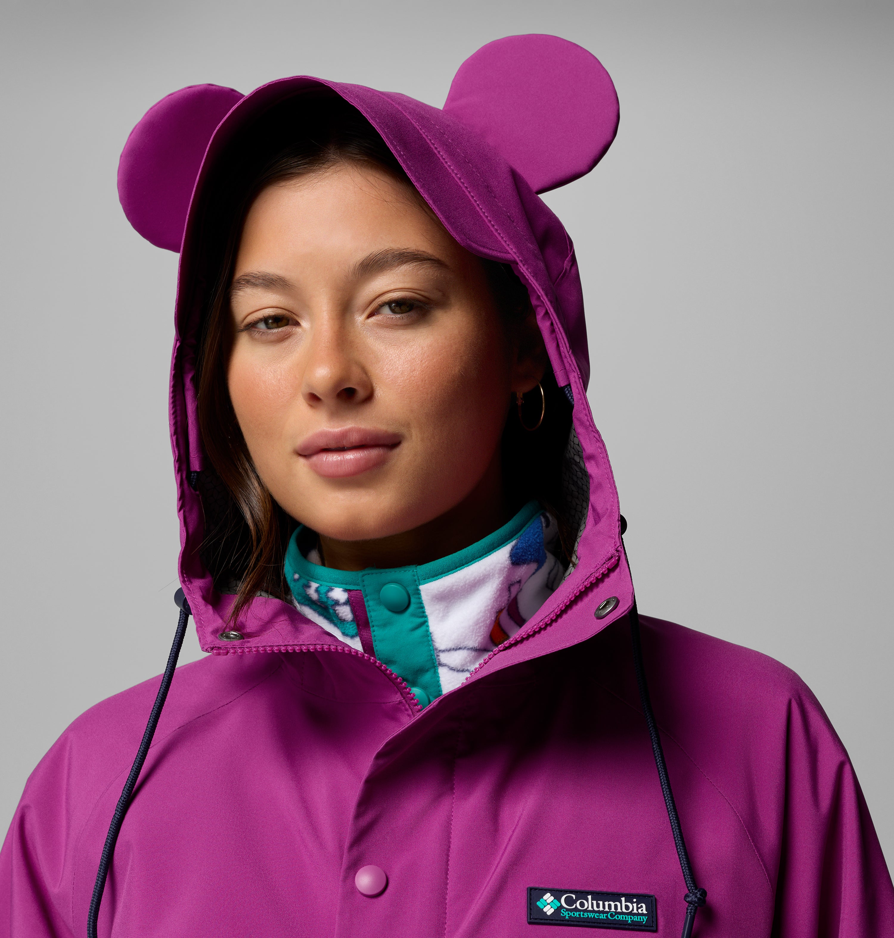 Chamarra Impermeable Unisex Mickey Ibex | Disney x Columbia MX