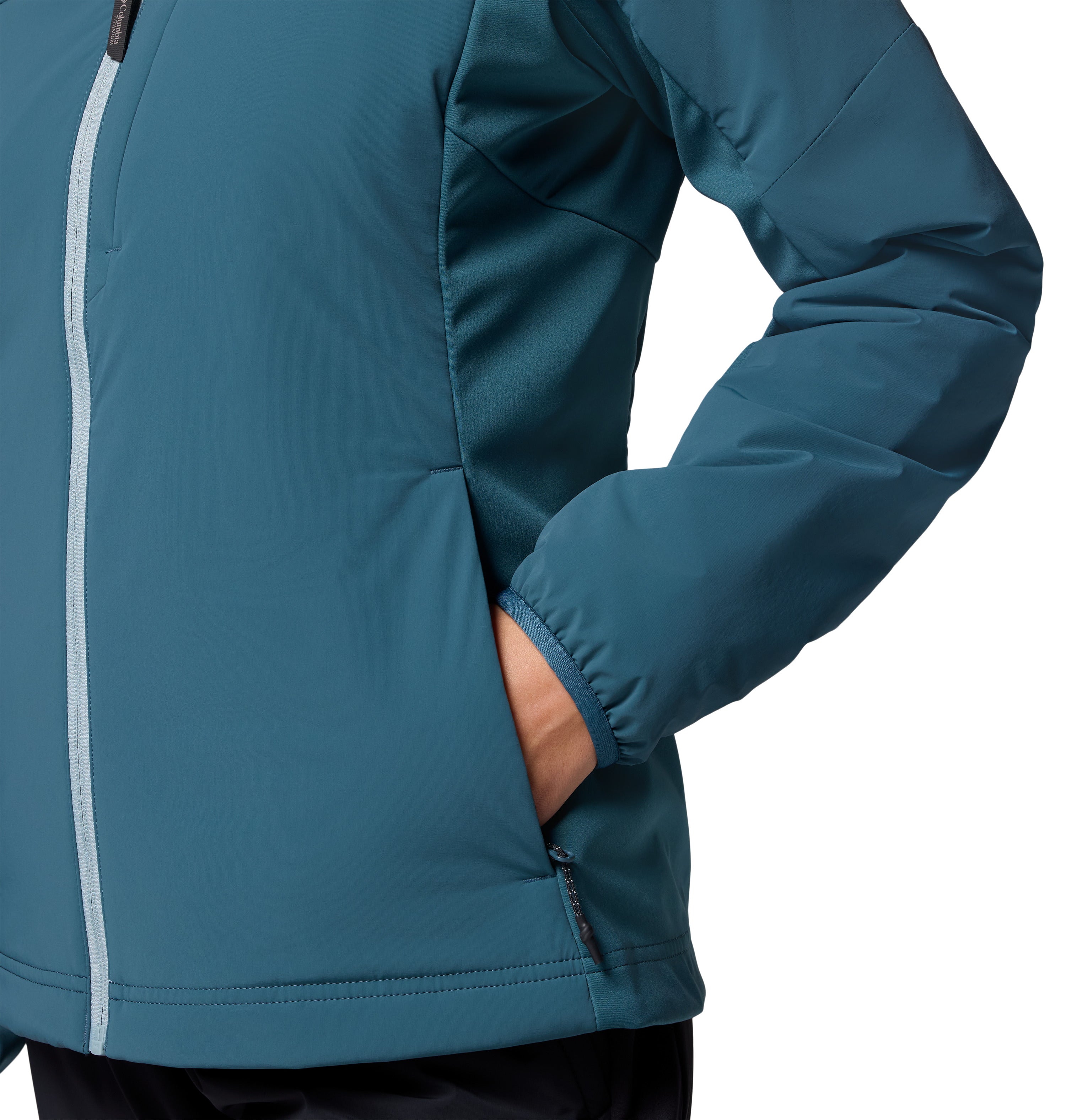 columbia_2133431_429_chamarra_mujer_silver_leaf_lite_hybrid_turquesa_oscuro_5