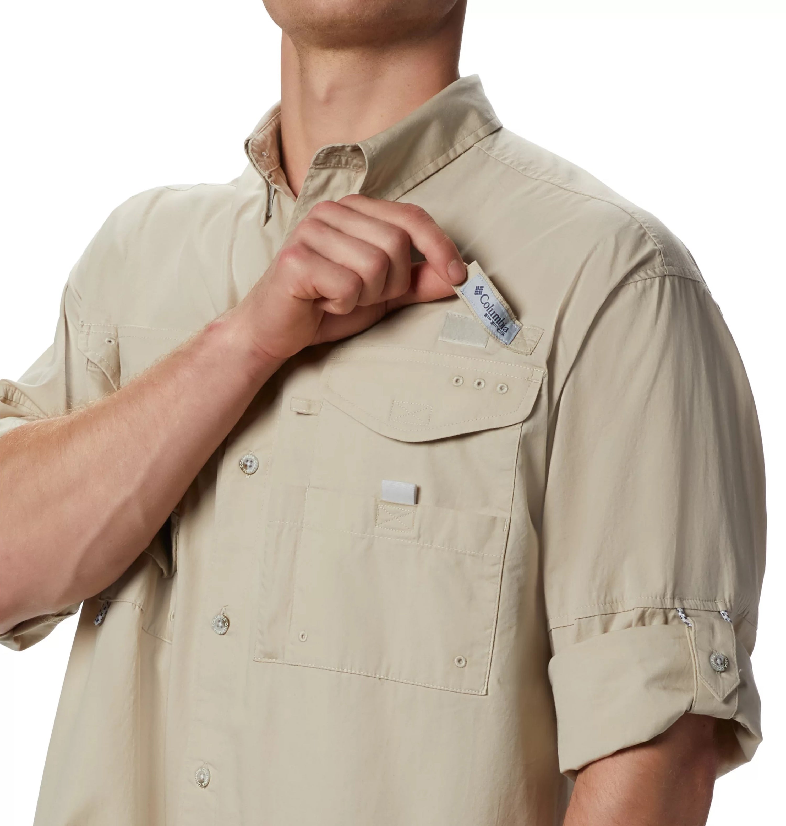 Camisa de manga larga para hombre Columbia Bonehead