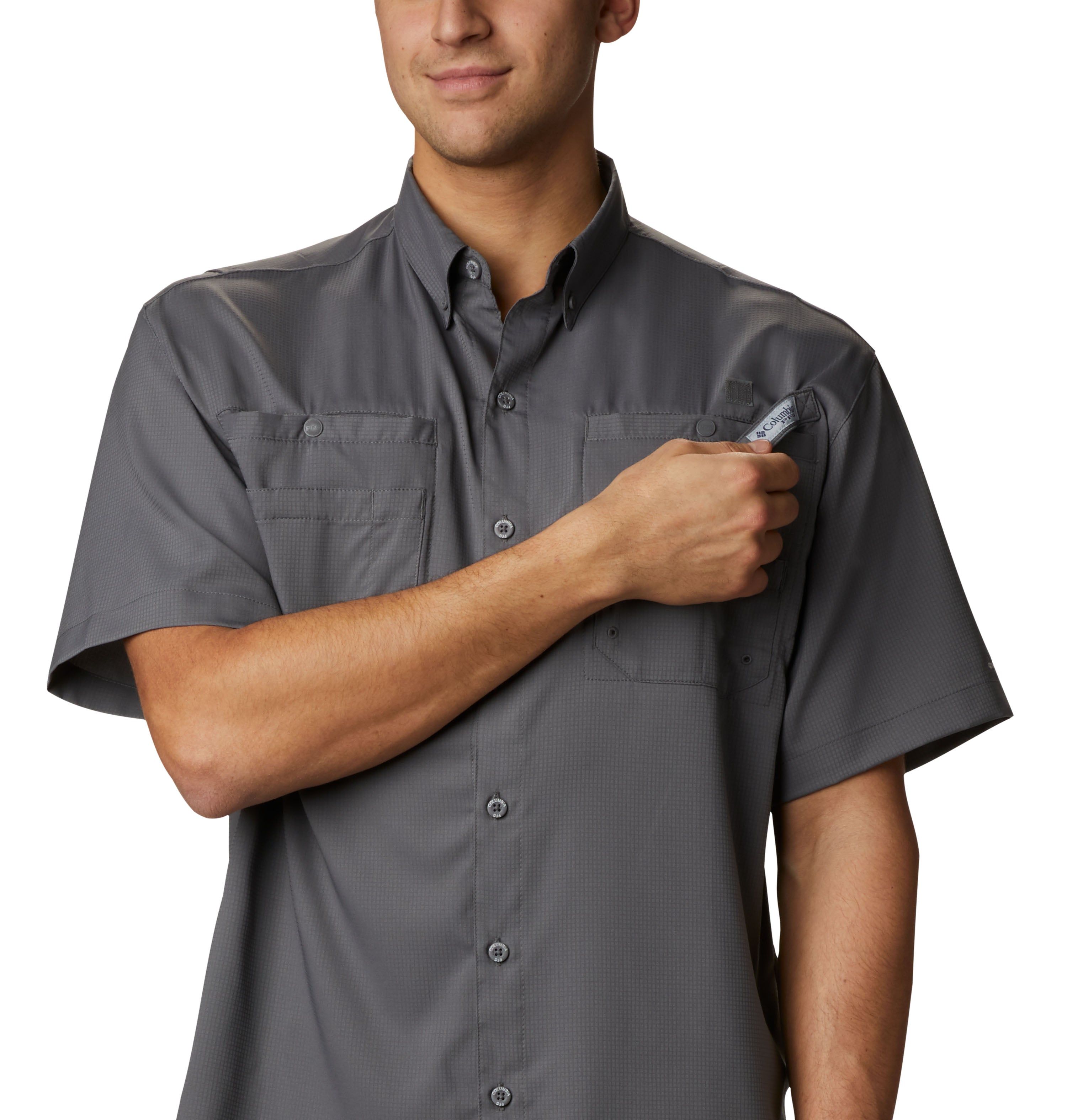 Camisa de manga corta para hombre Columbia Tamiami II