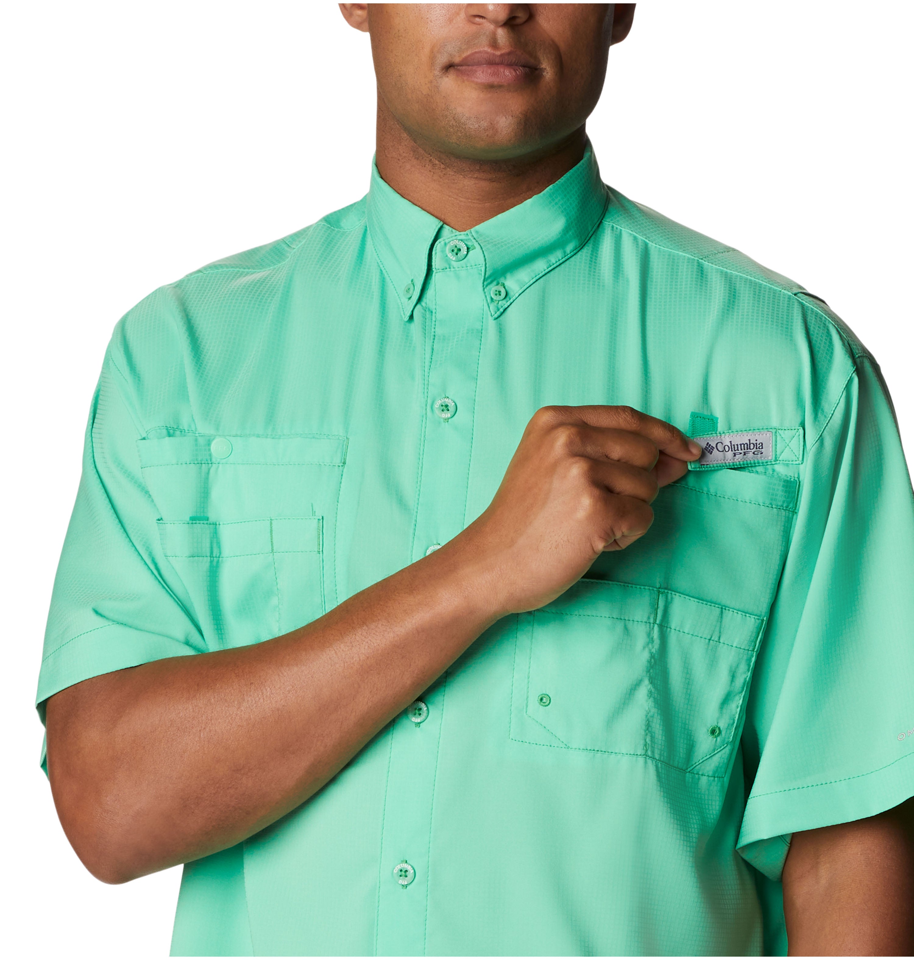 Camisa de manga corta para hombre Columbia Tamiami II