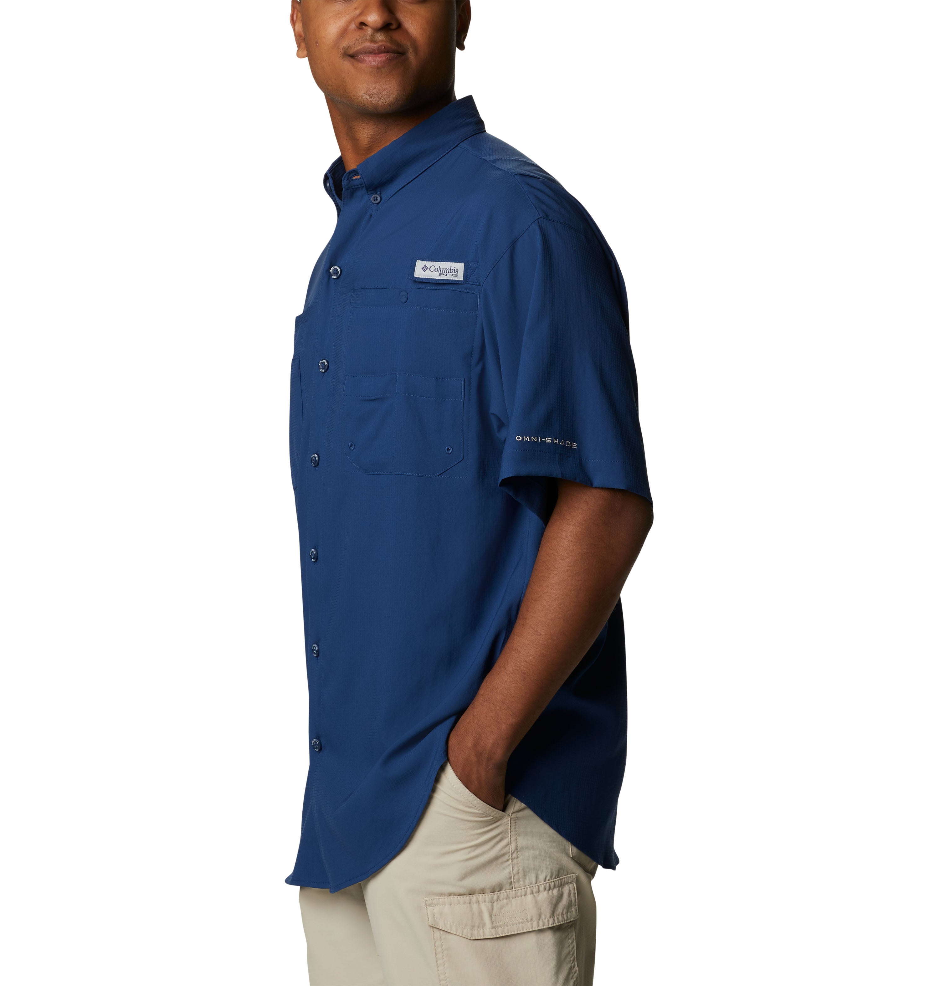 Camisa de manga corta para hombre Columbia Tamiami II
