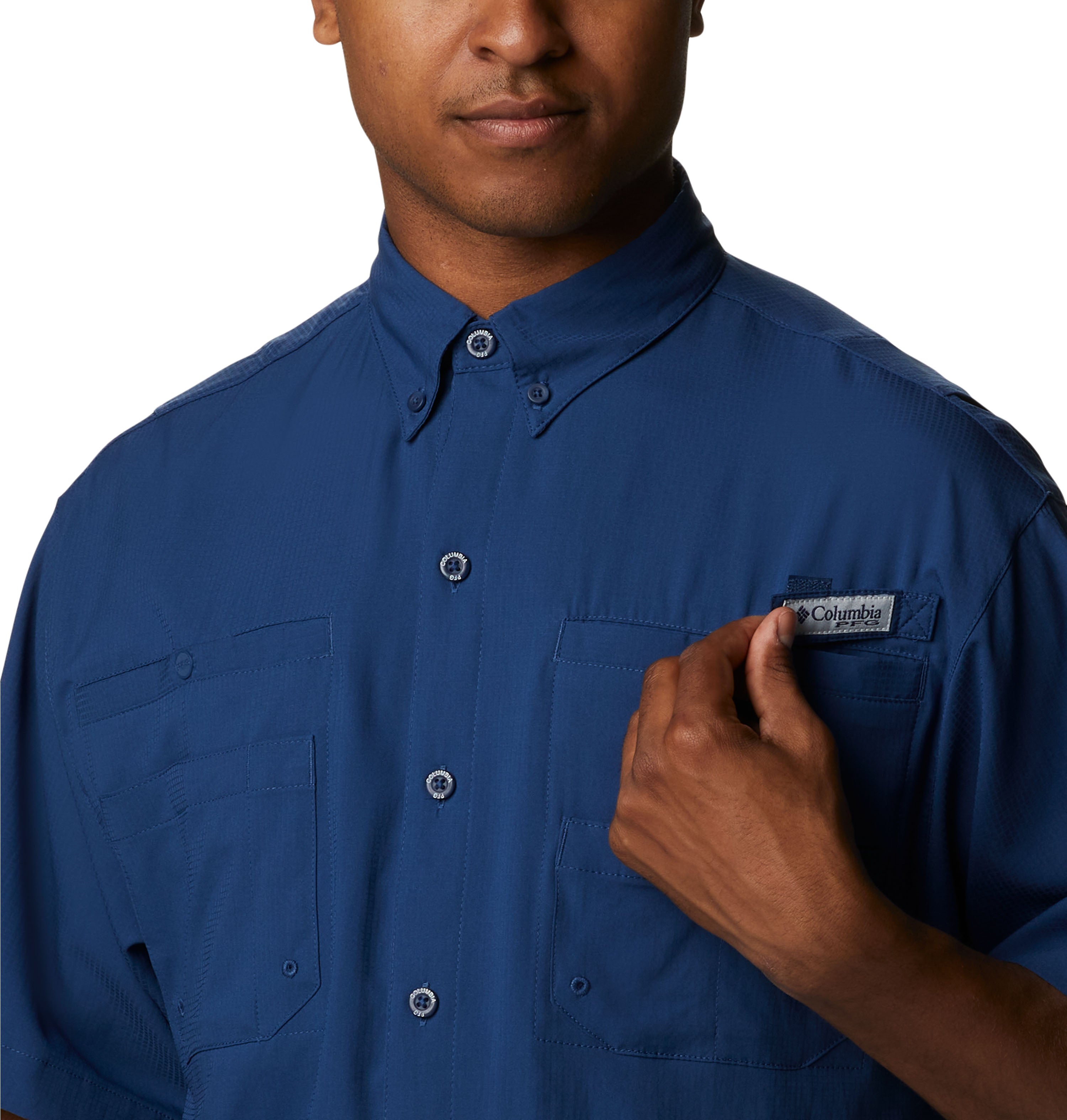 Camisa de manga corta para hombre Columbia Tamiami II