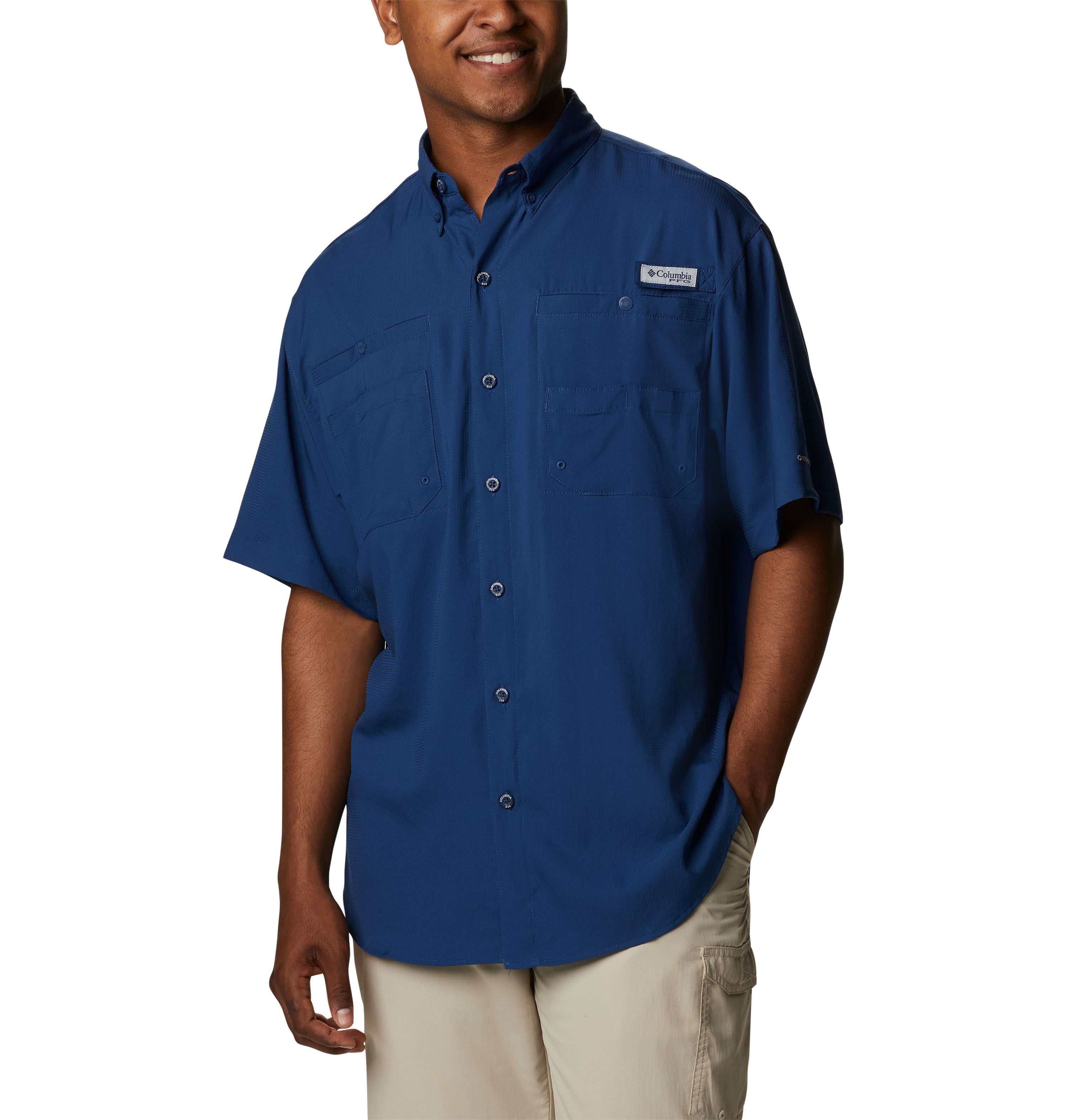 Camisa de manga corta para hombre Columbia Tamiami II