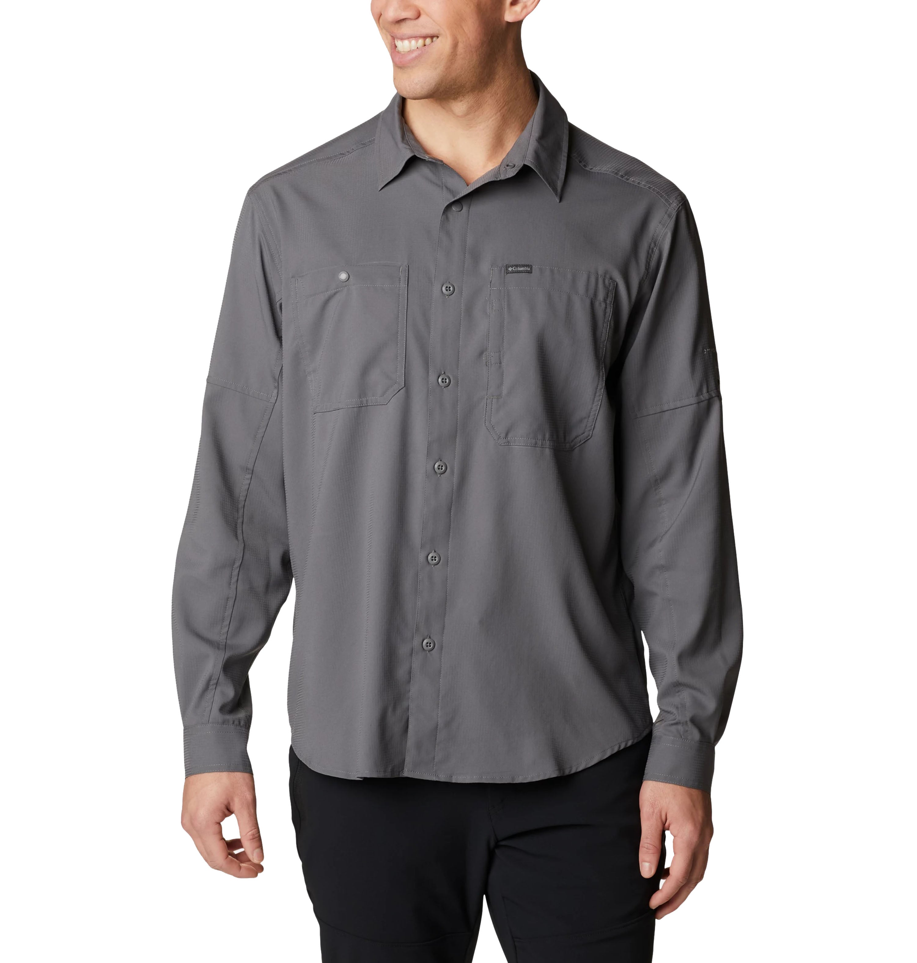 Camisa de manga larga para hombre Columbia Silver Ridge Utility Lite