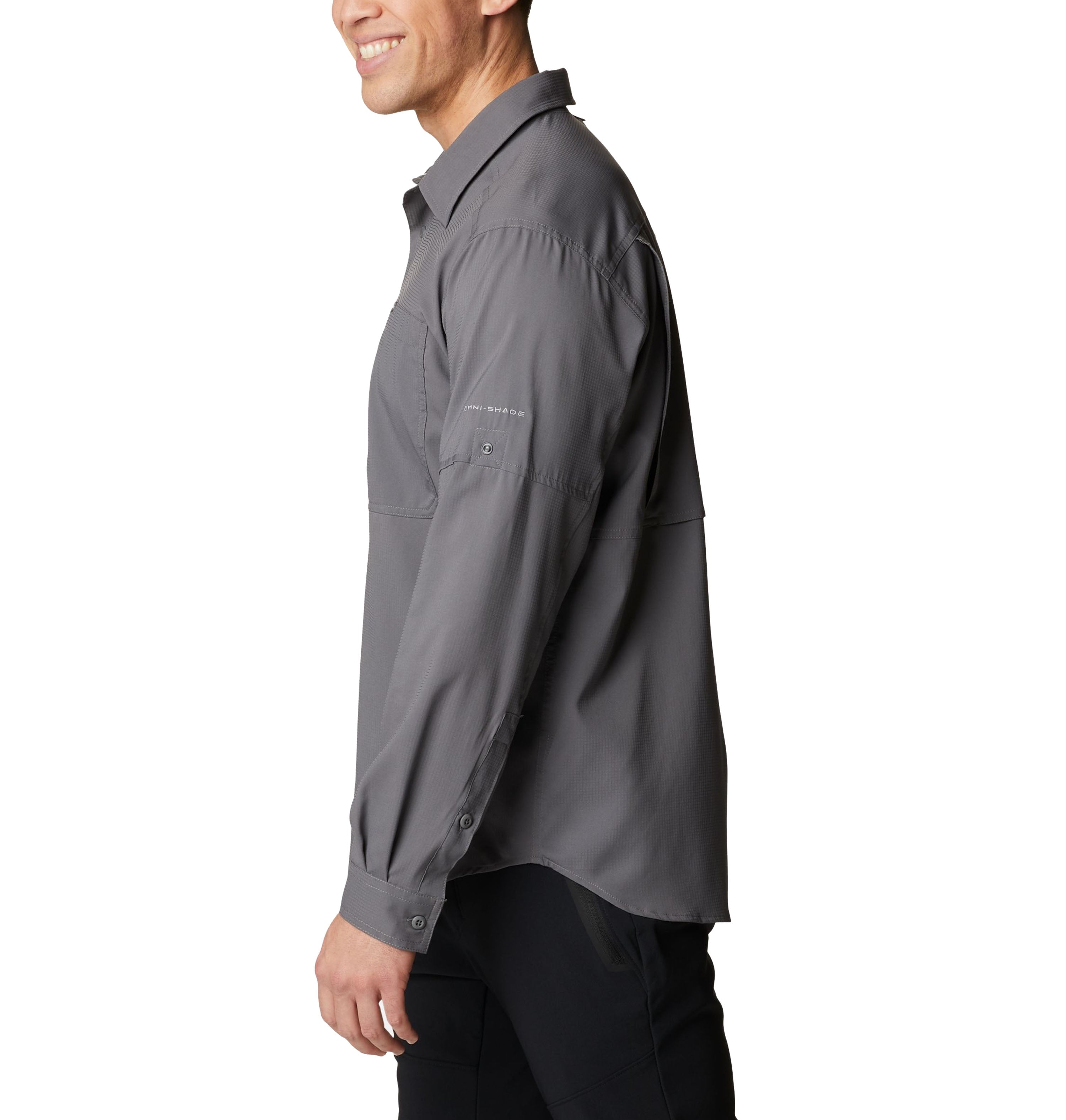 Camisa de manga larga para hombre Columbia Silver Ridge Utility Lite