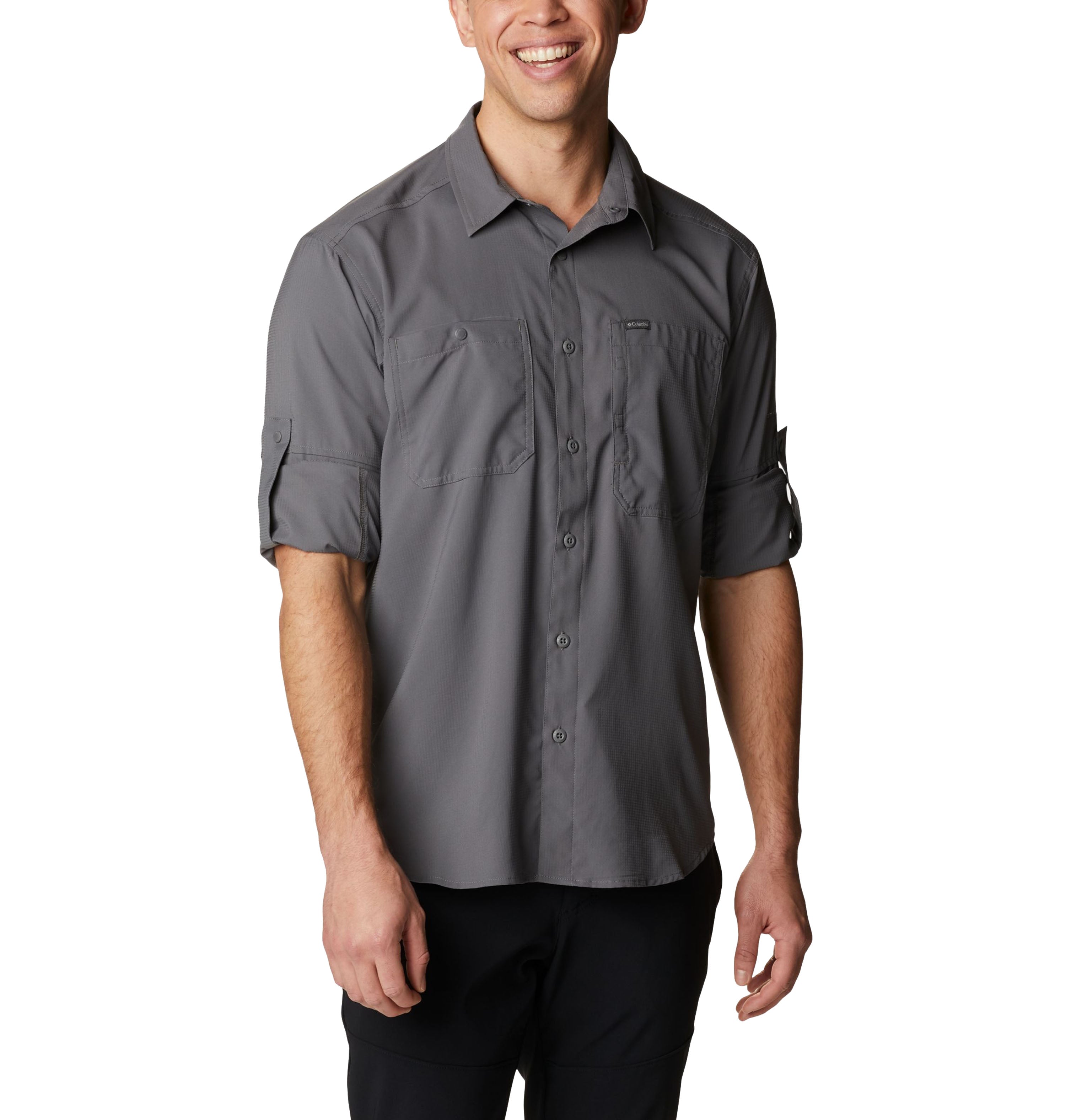 Camisa de manga larga para hombre Columbia Silver Ridge Utility Lite