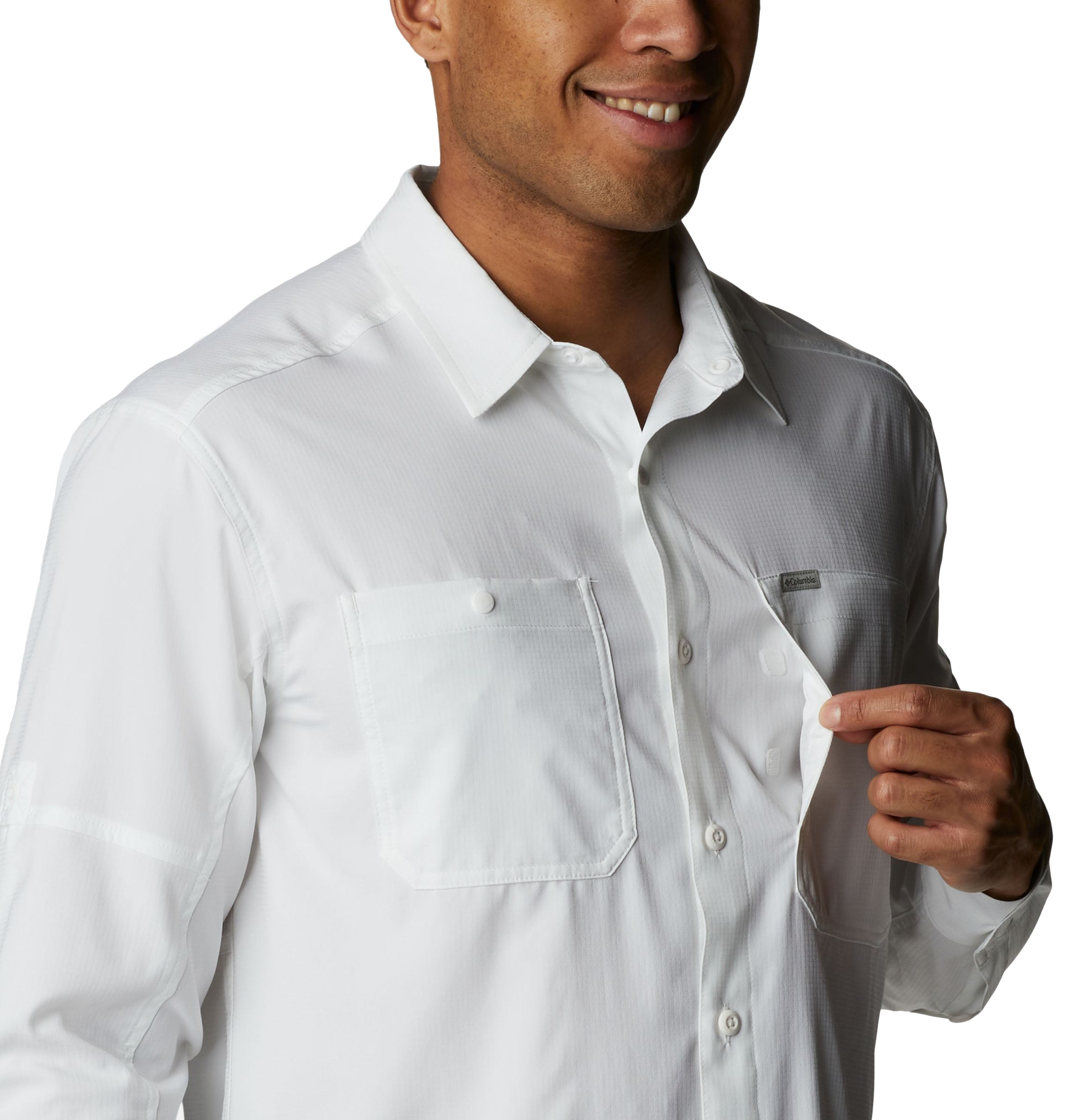Camisa de manga larga para hombre Columbia Silver Ridge Utility Lite