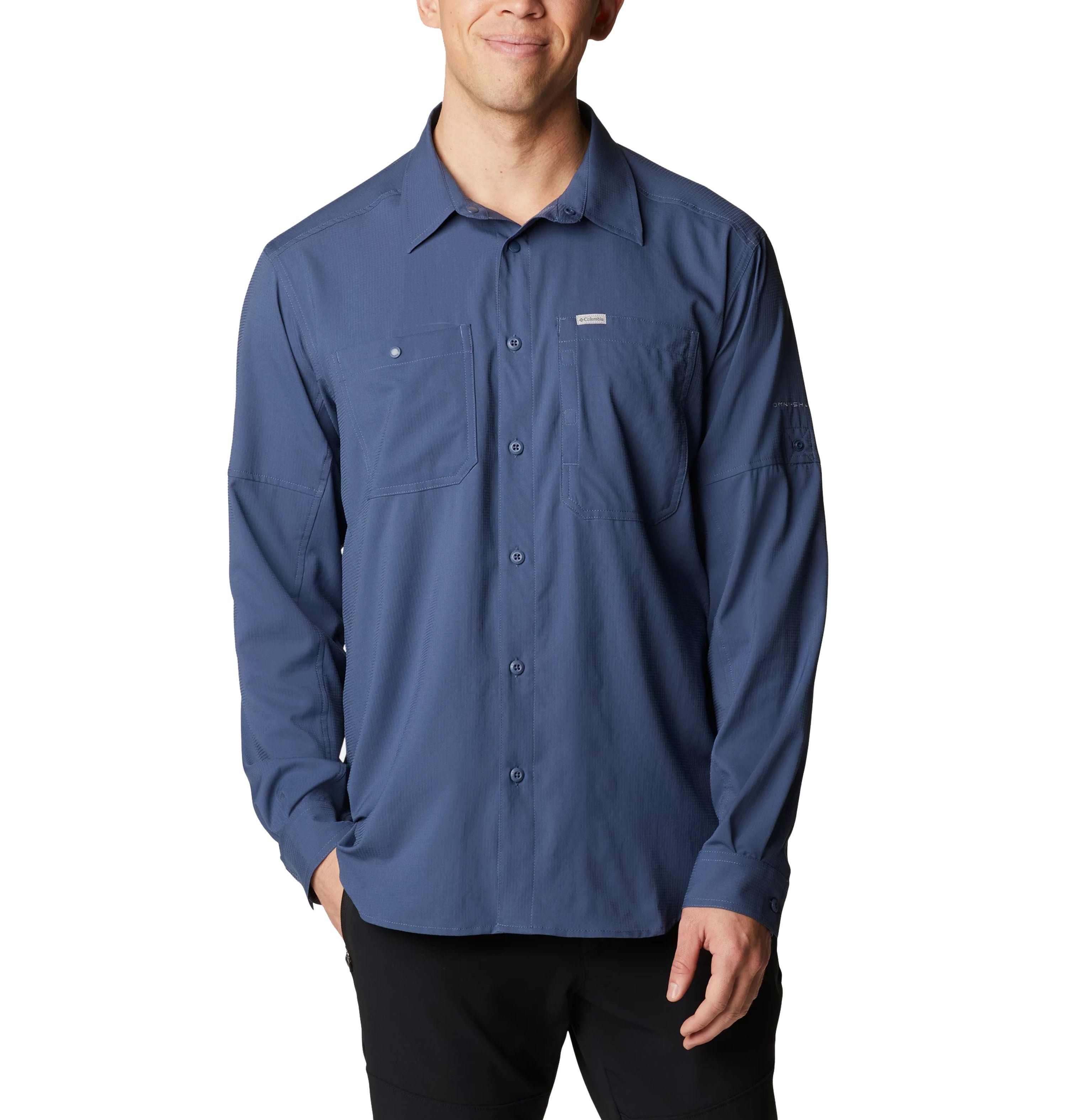 Camisa de manga larga para hombre Columbia Silver Ridge Utility Lite