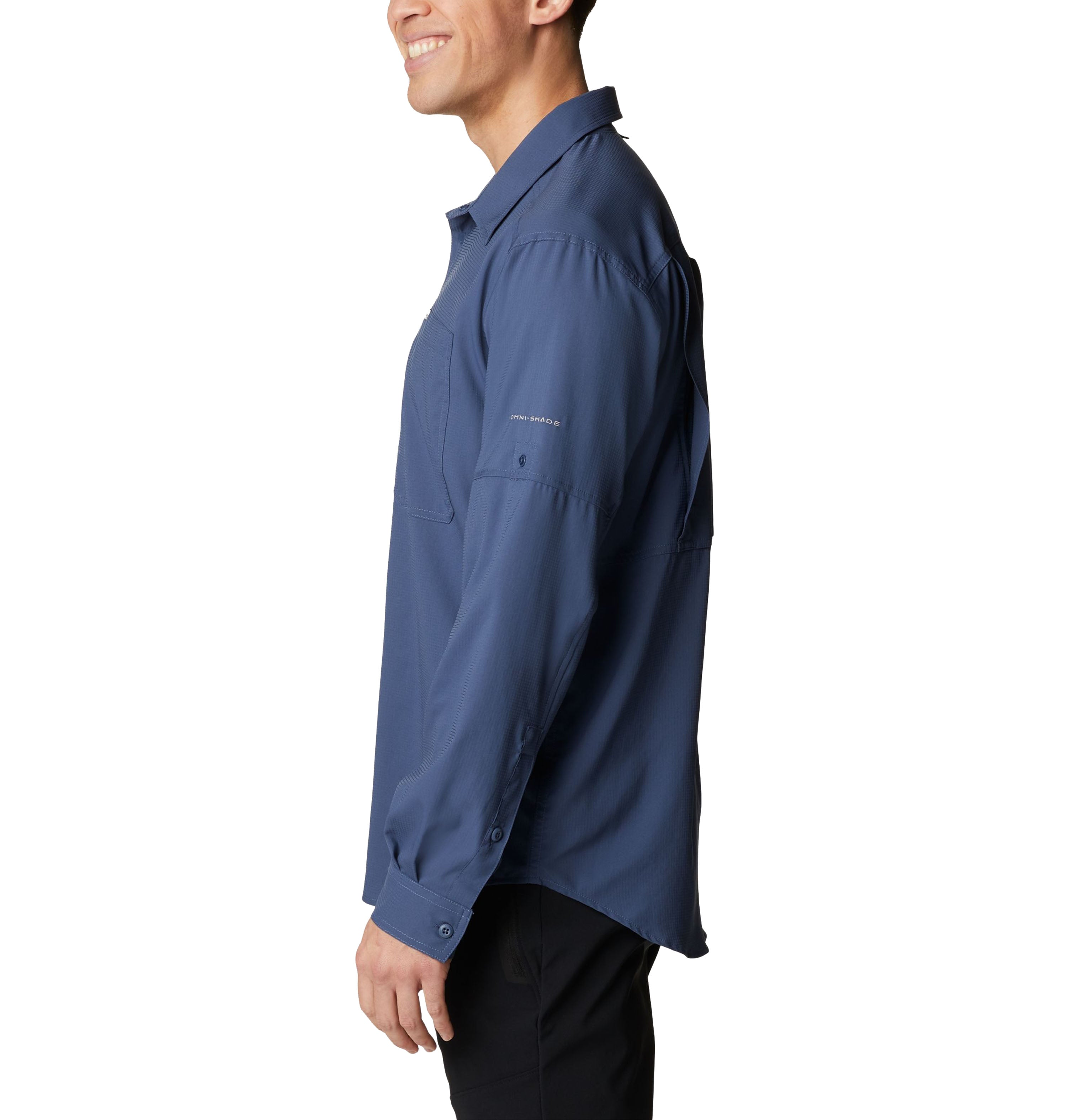 Camisa de manga larga para hombre Columbia Silver Ridge Utility Lite