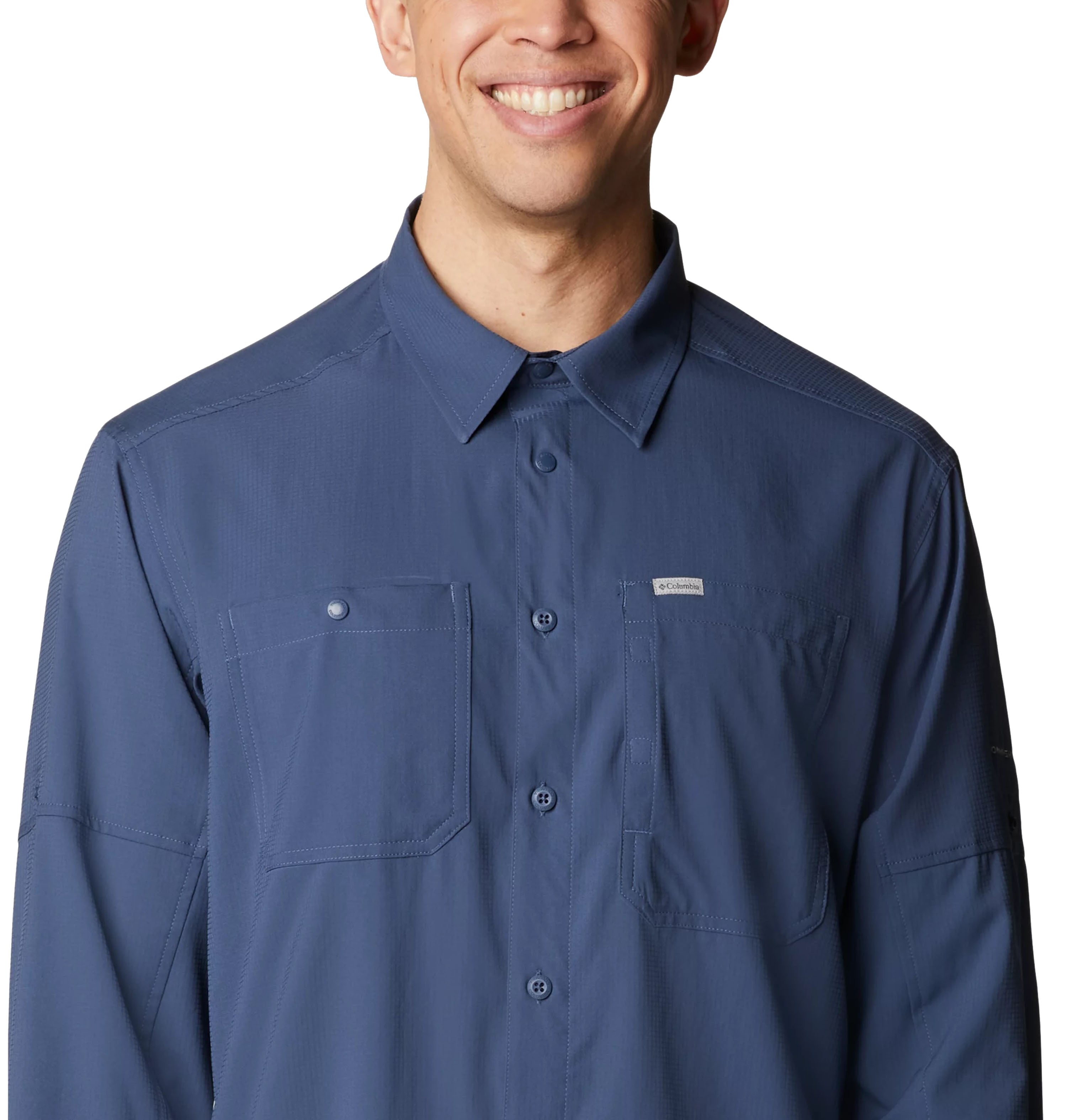 Camisa de manga larga para hombre Columbia Silver Ridge Utility Lite