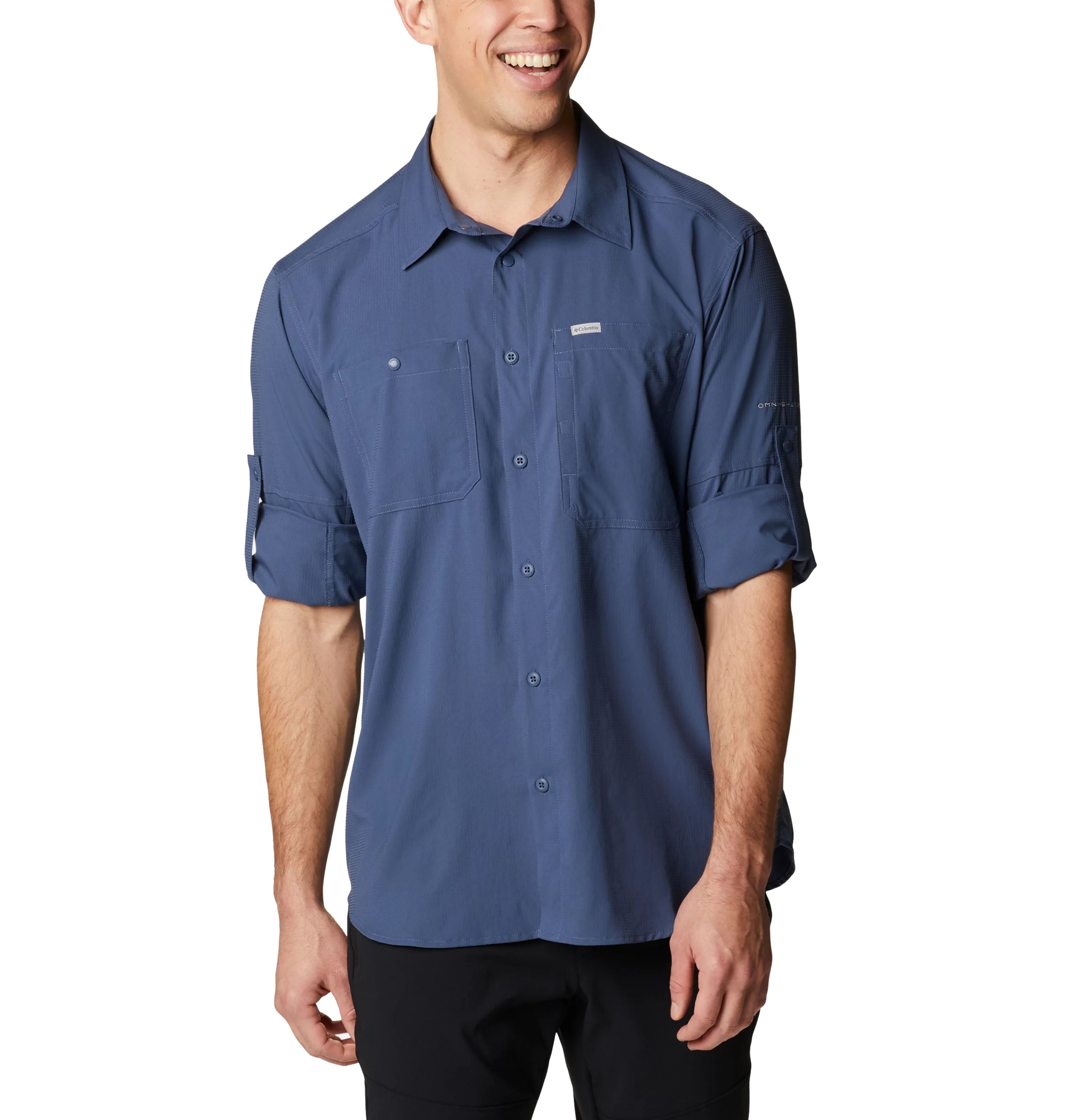 Camisa de manga larga para hombre Columbia Silver Ridge Utility Lite