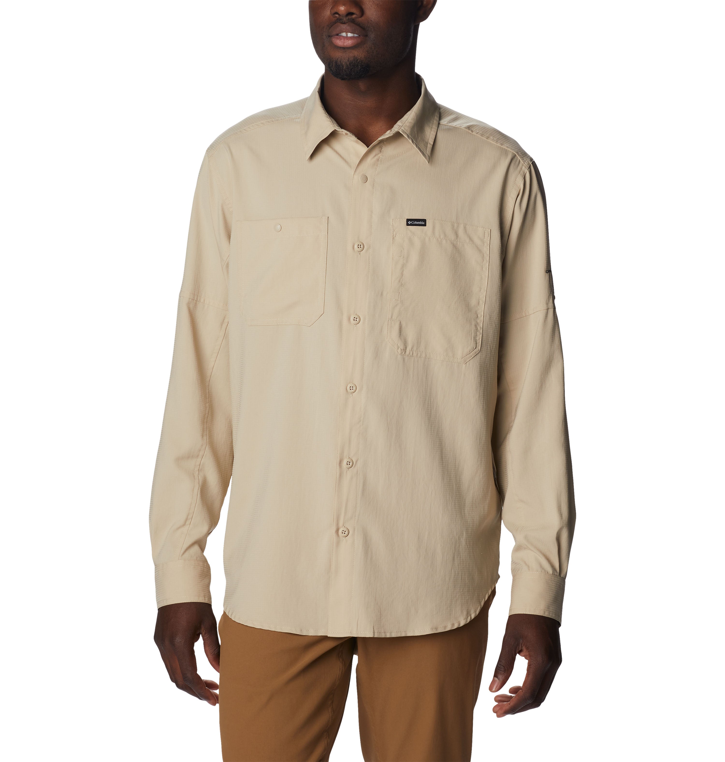 Camisa de manga larga para hombre Columbia Silver Ridge Utility Lite