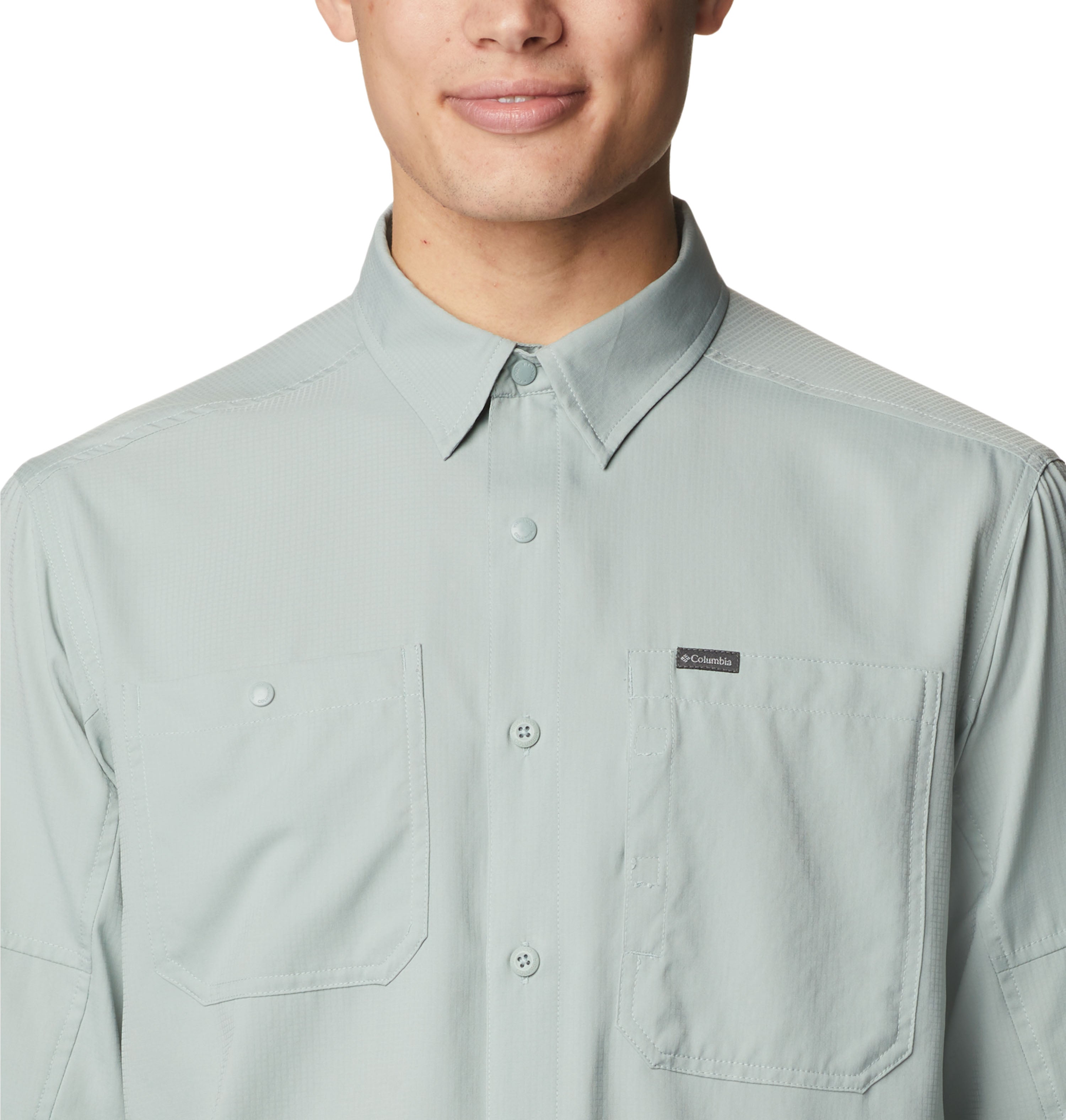 Camisa de manga larga para hombre Columbia Silver Ridge Utility Lite