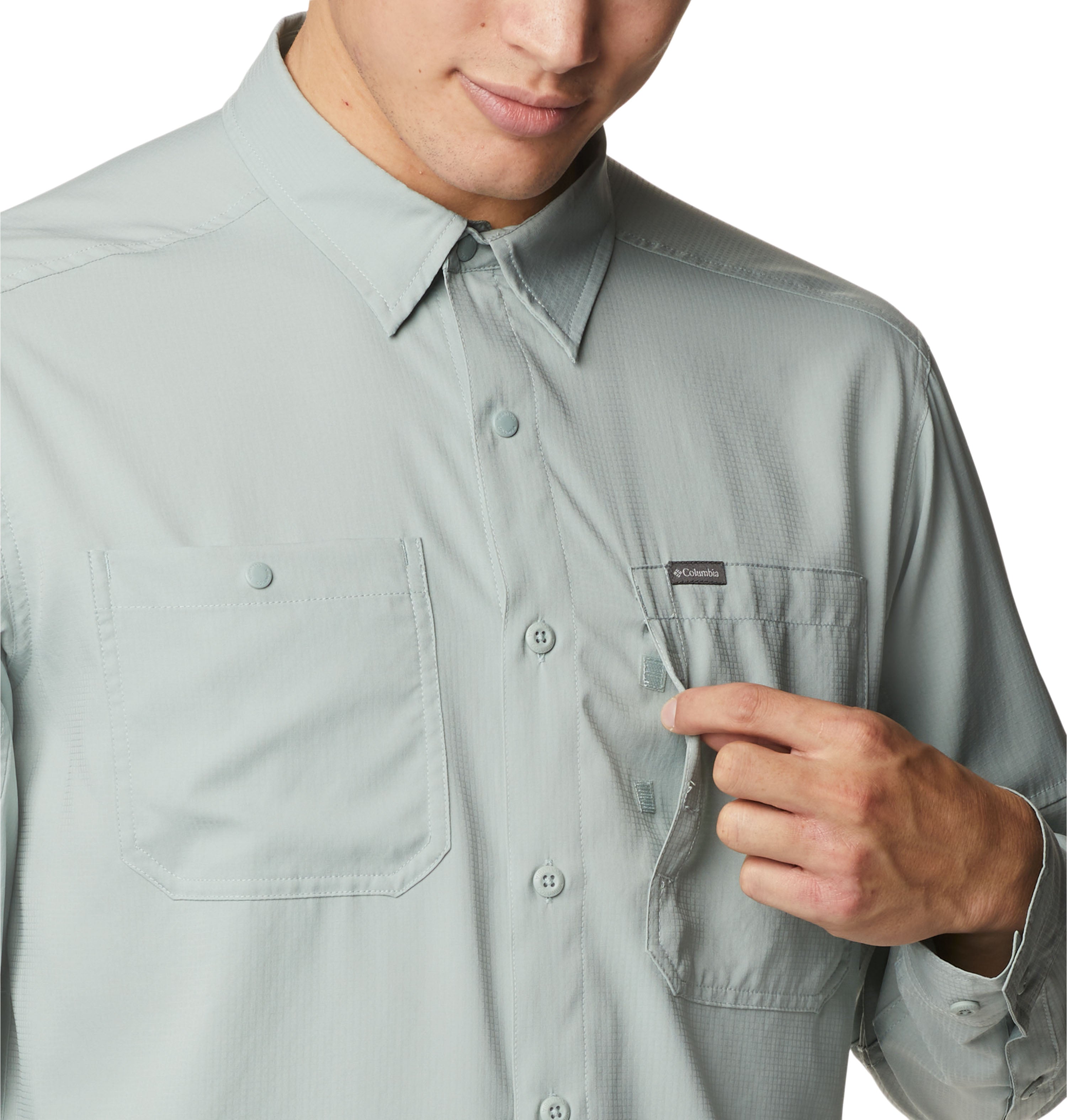 Camisa de manga larga para hombre Columbia Silver Ridge Utility Lite