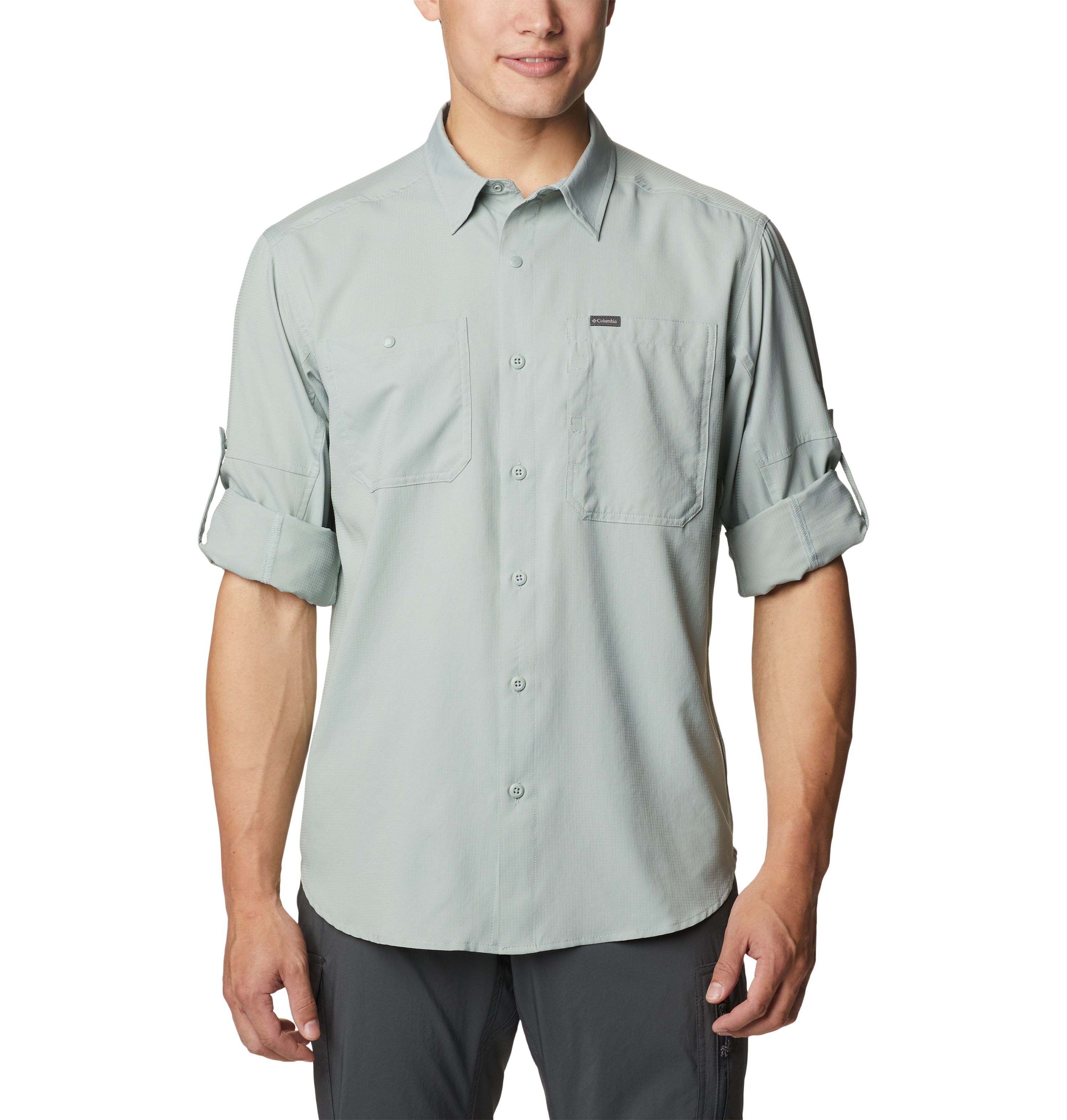 Camisa de manga larga para hombre Columbia Silver Ridge Utility Lite