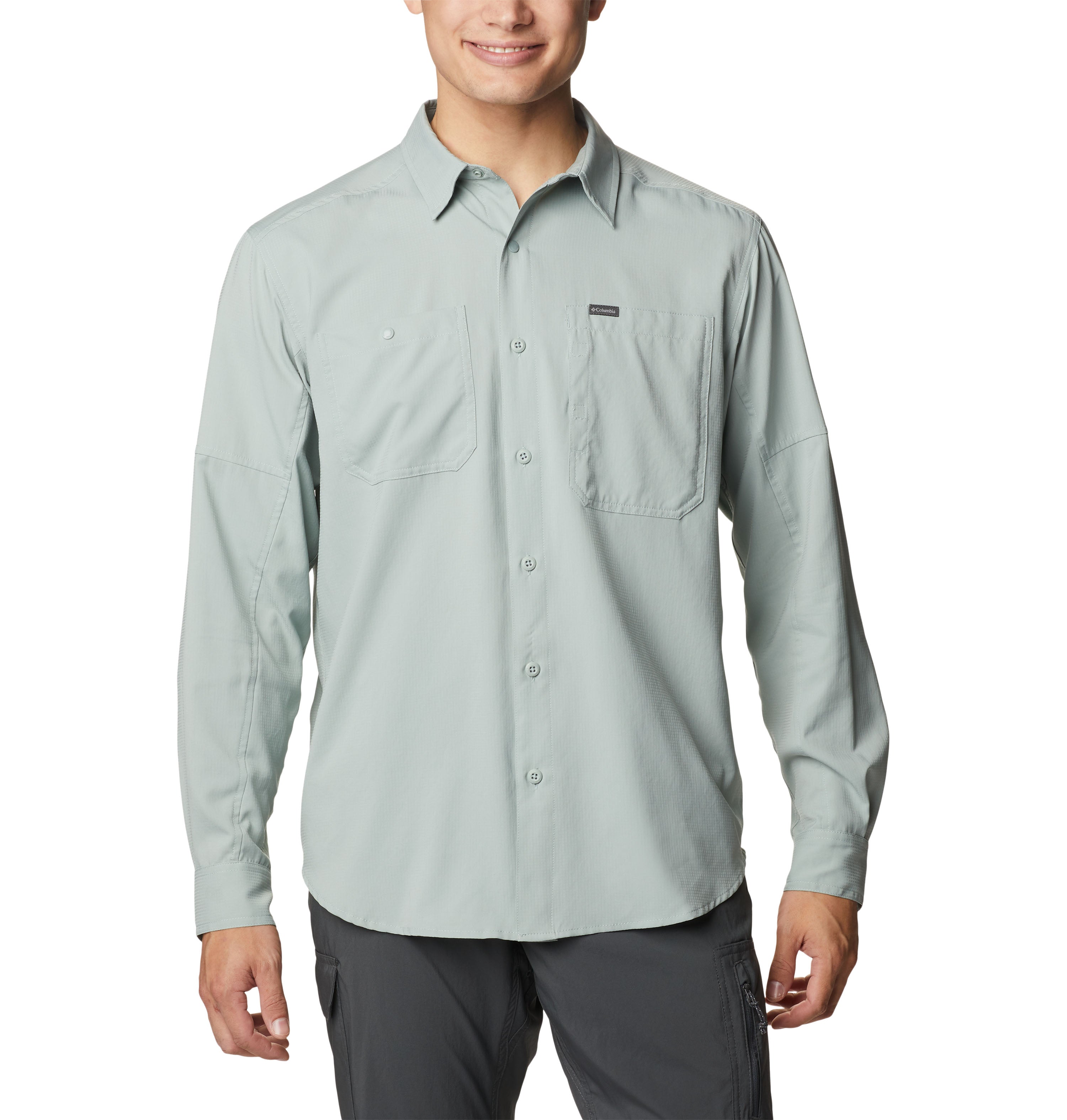 Camisa de manga larga para hombre Columbia Silver Ridge Utility Lite