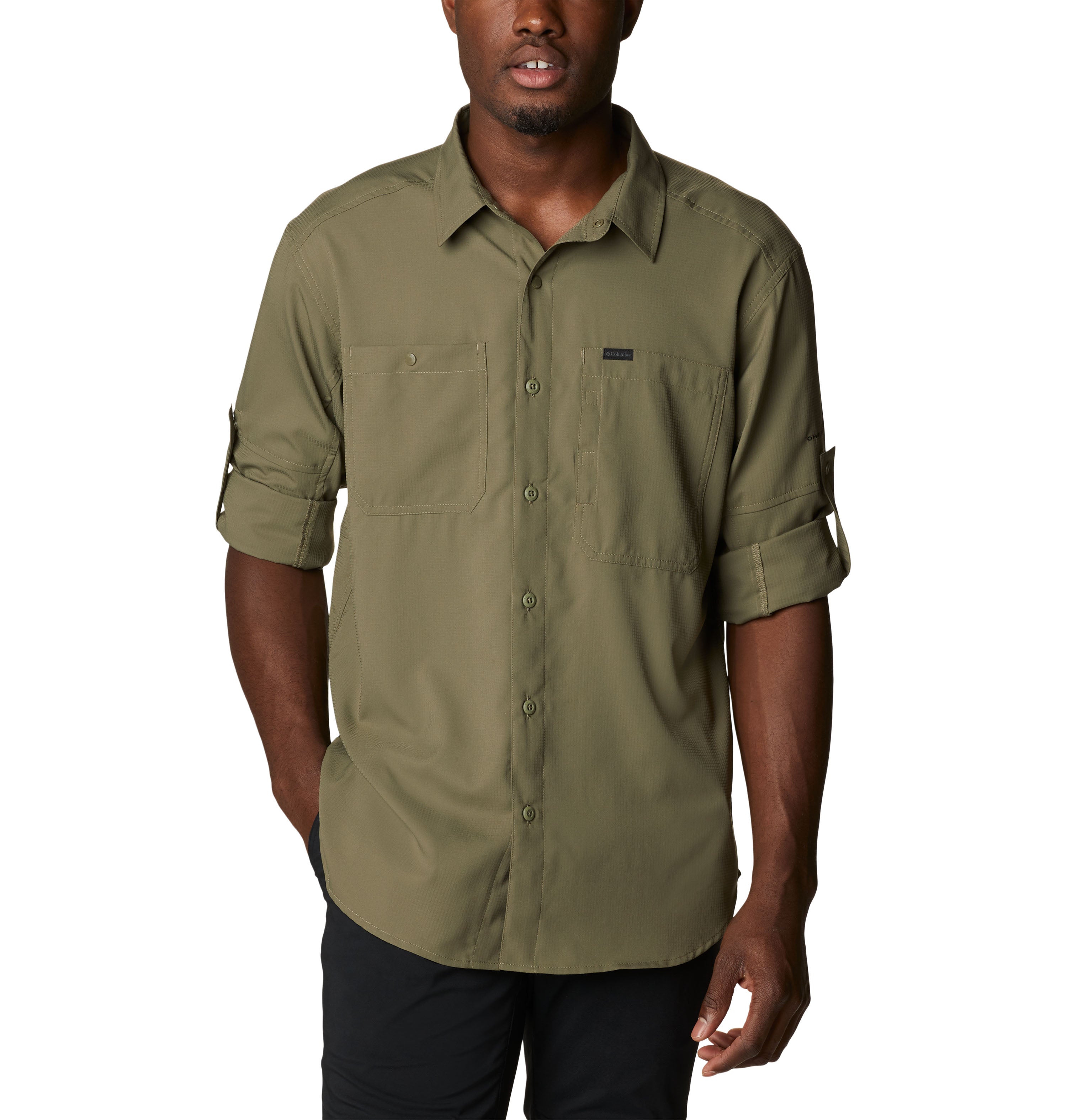 Camisa de manga larga para hombre Columbia Silver Ridge Utility Lite