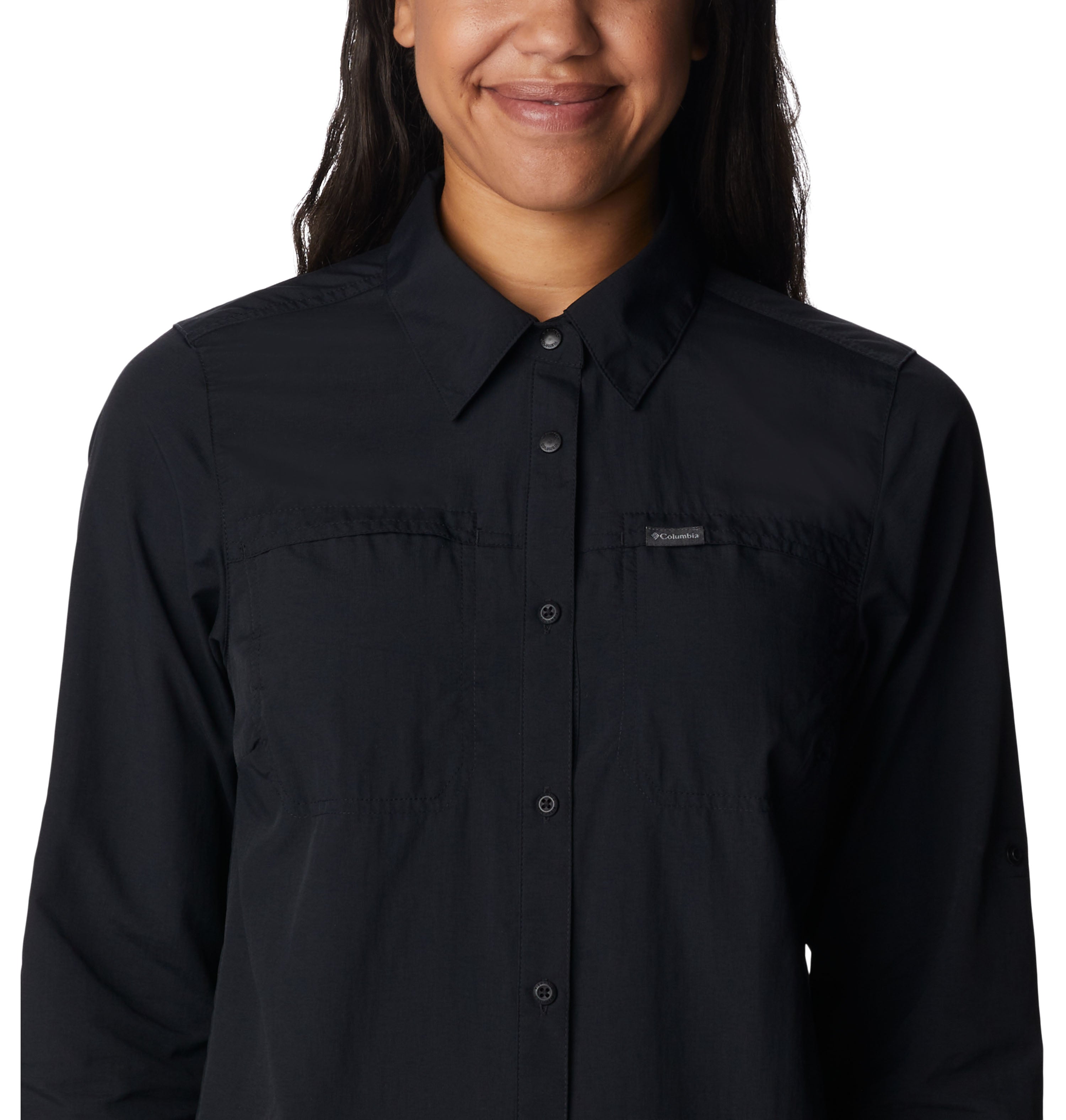 Camisa de manga larga para mujer Columbia Silver Ridge 3.0