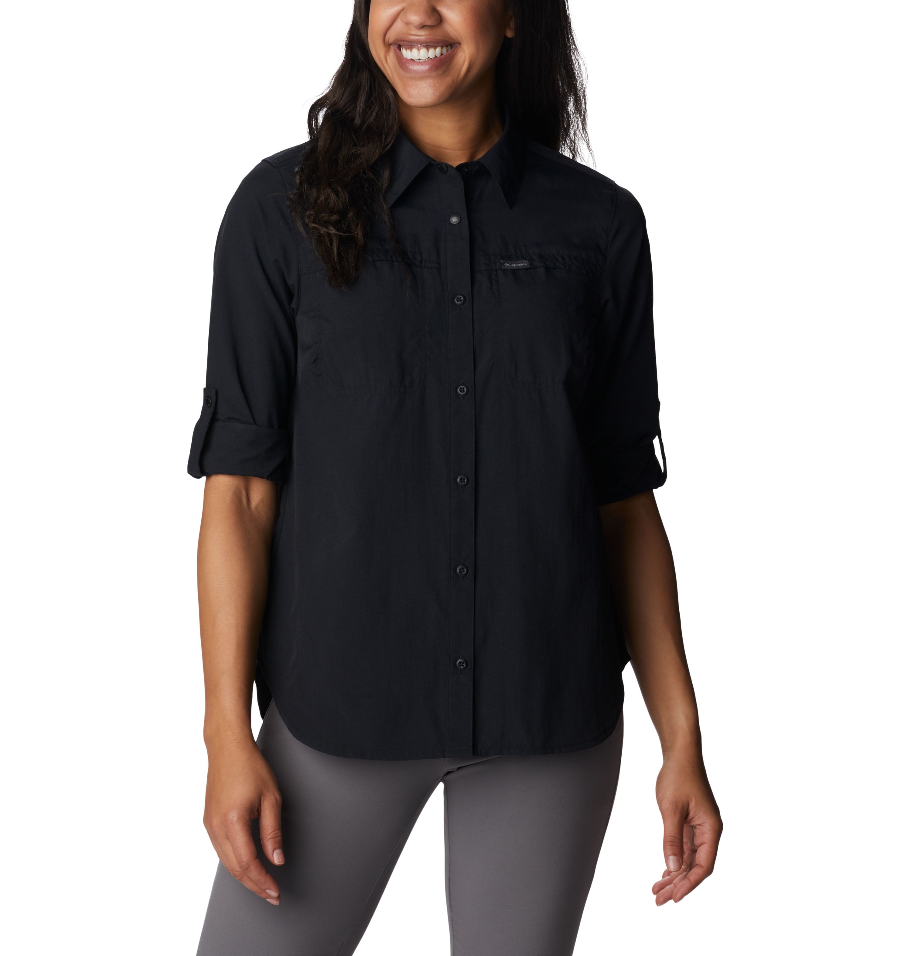 Camisa de manga larga para mujer Columbia Silver Ridge 3.0