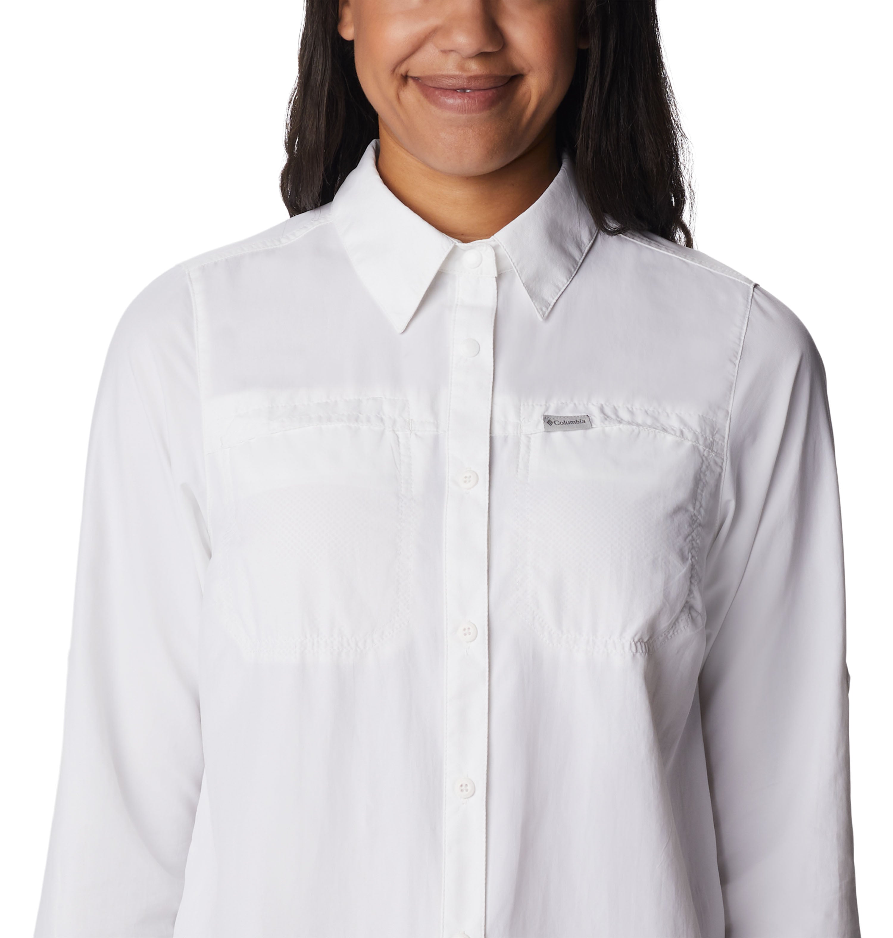 Camisa de manga larga para mujer Columbia Silver Ridge 3.0