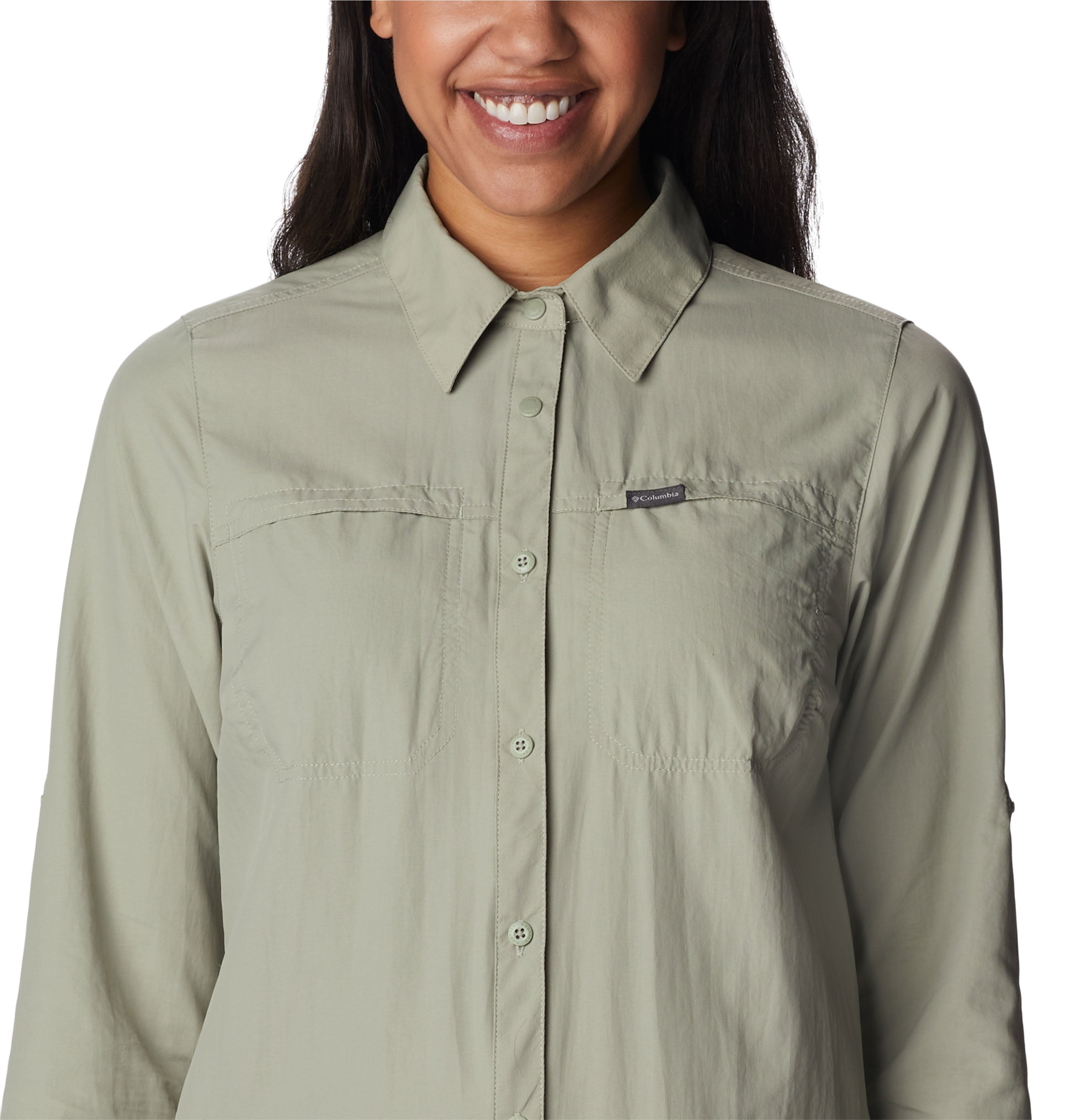 Camisa de manga larga para mujer Columbia Silver Ridge 3.0