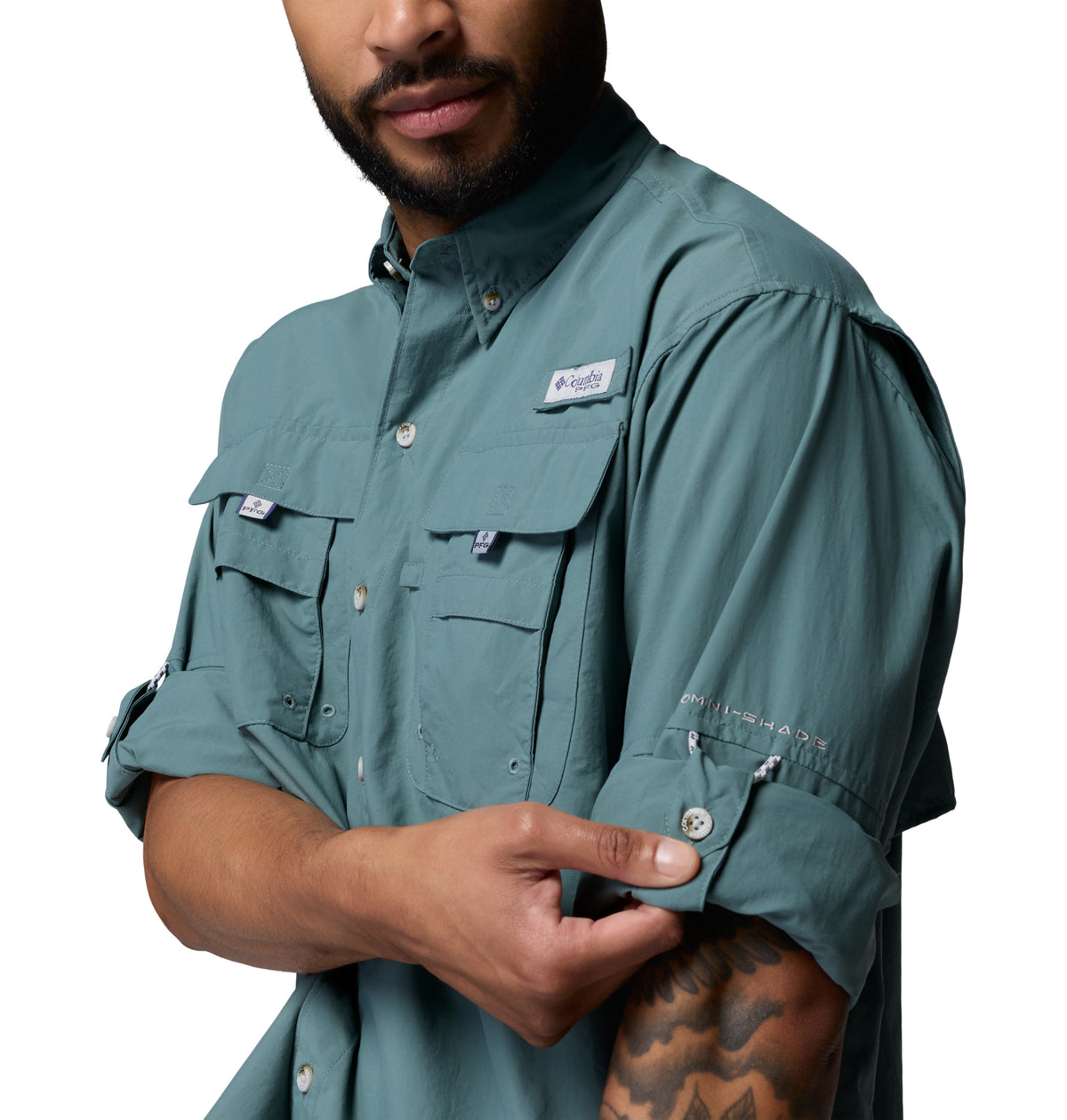 Camisa de Pesca Oversize para Hombre Columbia Bahama II L/S Shirt