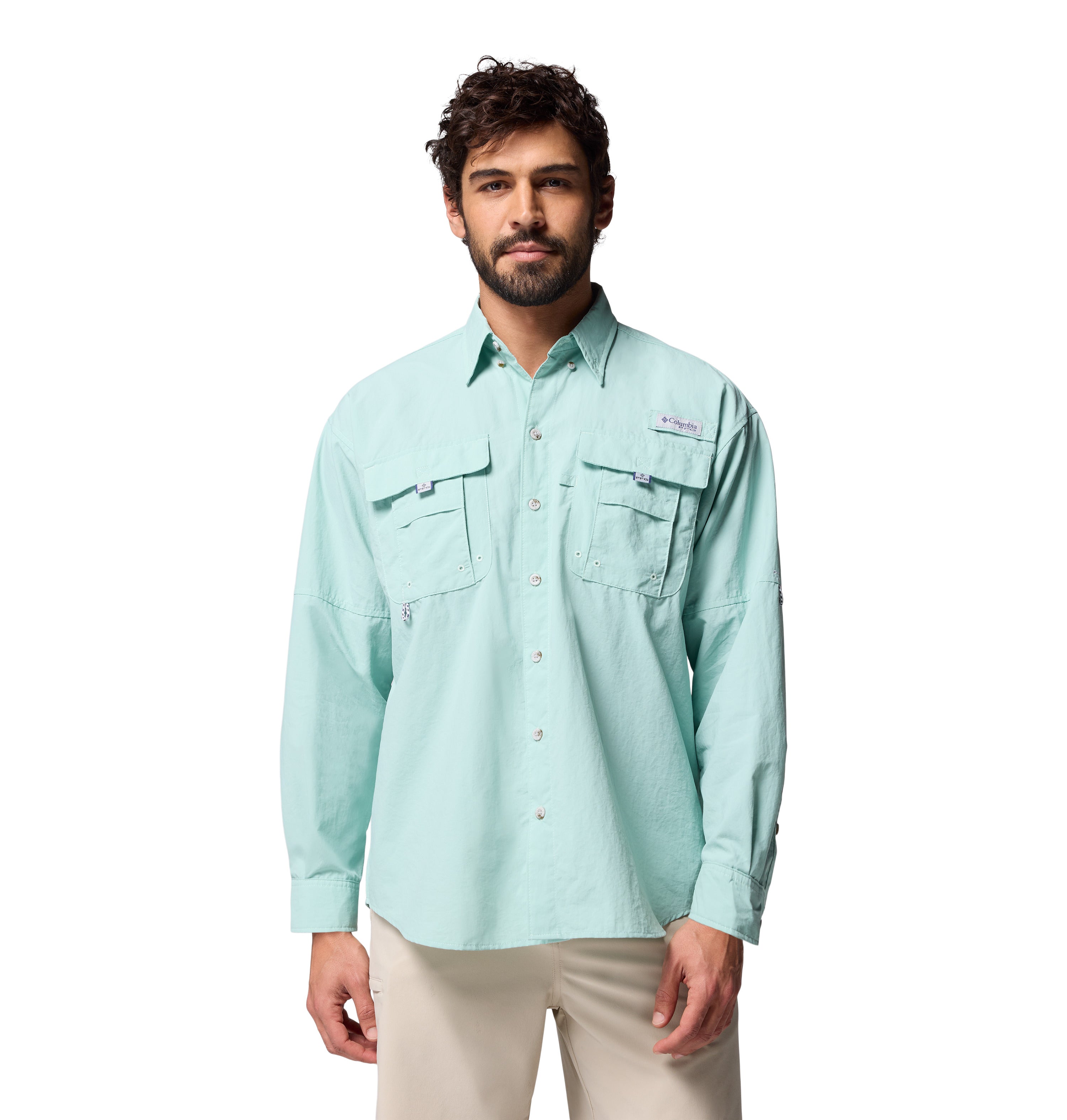 Camisa de manga larga para hombre Columbia Bahama II