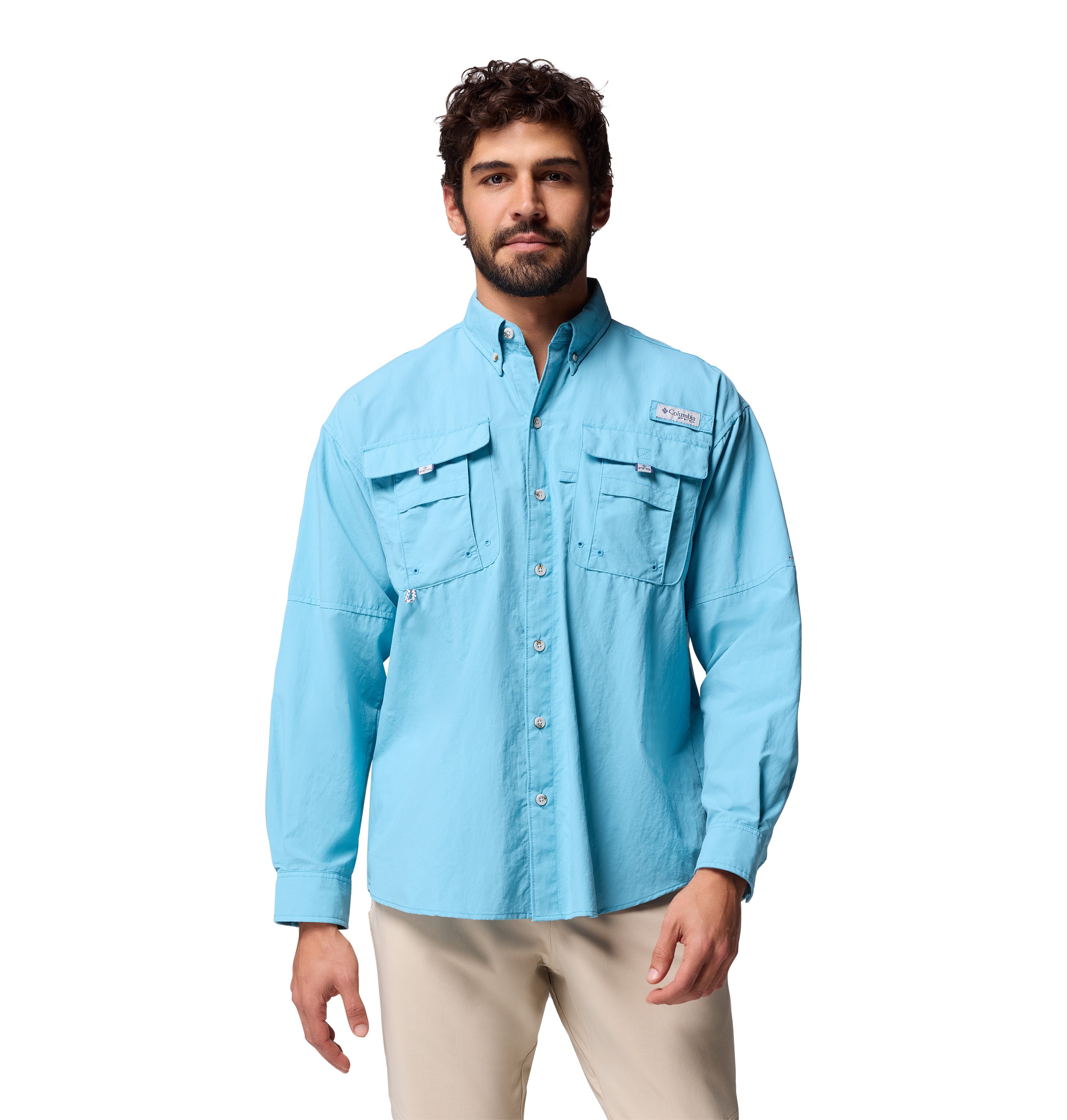 Camisa de manga larga para hombre Columbia Bahama II