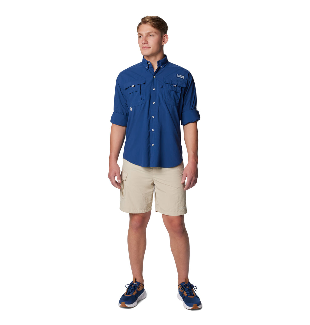 Tommy Bahama Su Par-Lei Islandzone senza Piega 8-Inch Pantaloncini, Blu Tommy Bahama Su Par-Lei Islandzone senza Piega 8-Inch Pantaloncini, Blu